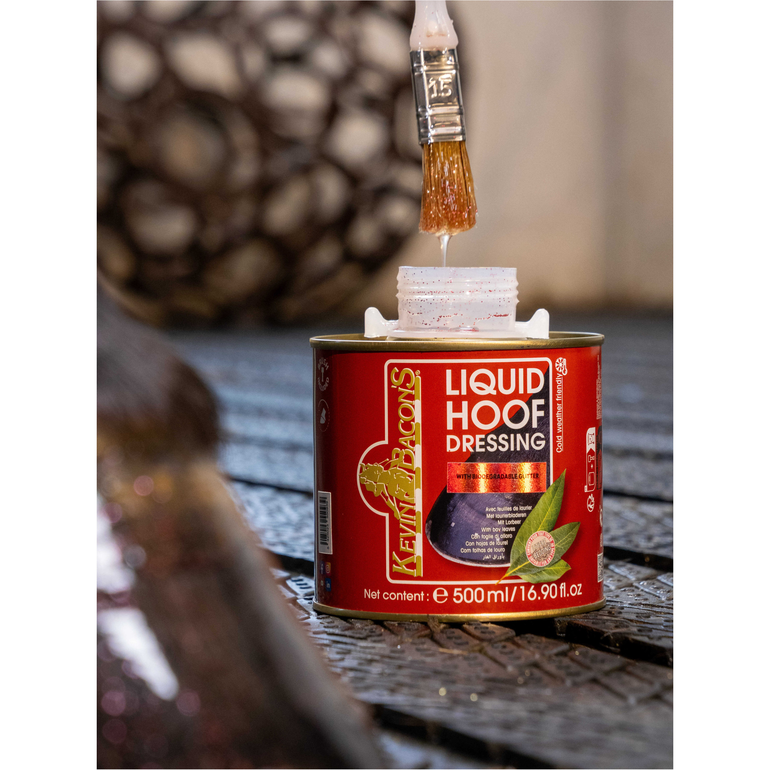 Huföl mit rosa Glitzer HOOF DRESSING