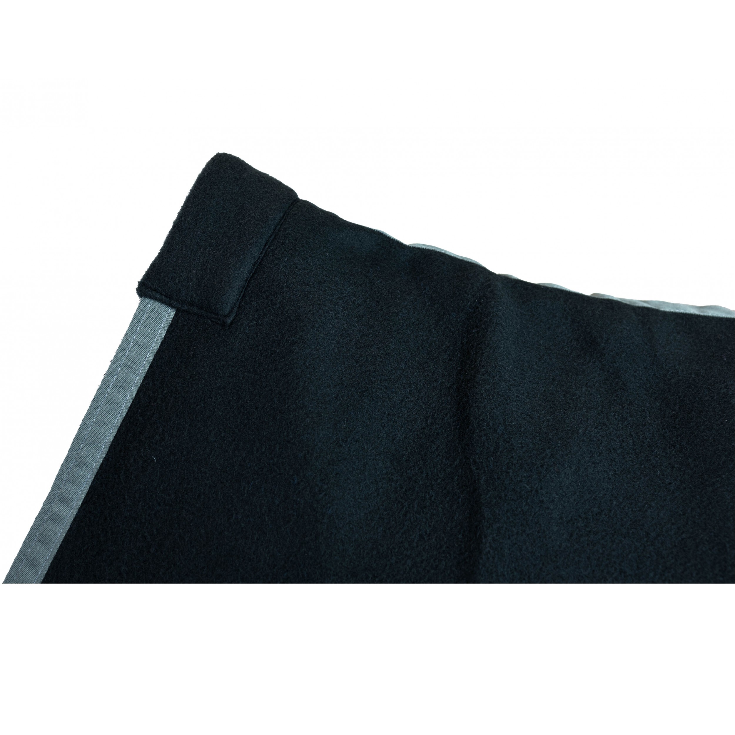 Abschwitzdecke mit Kreuzgurt BASICLINE schwarz