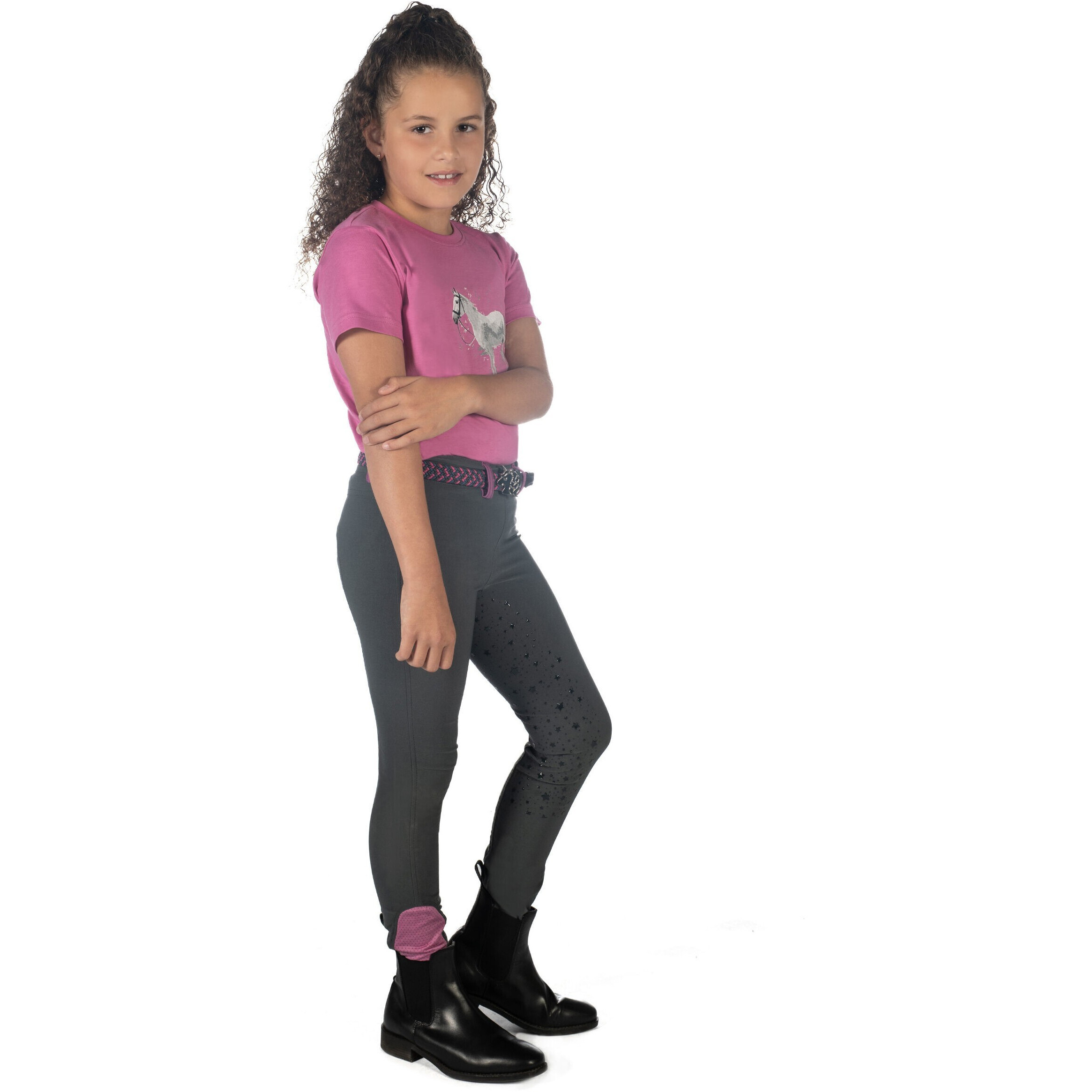 Kinder T-Shirt SPARKLE pink