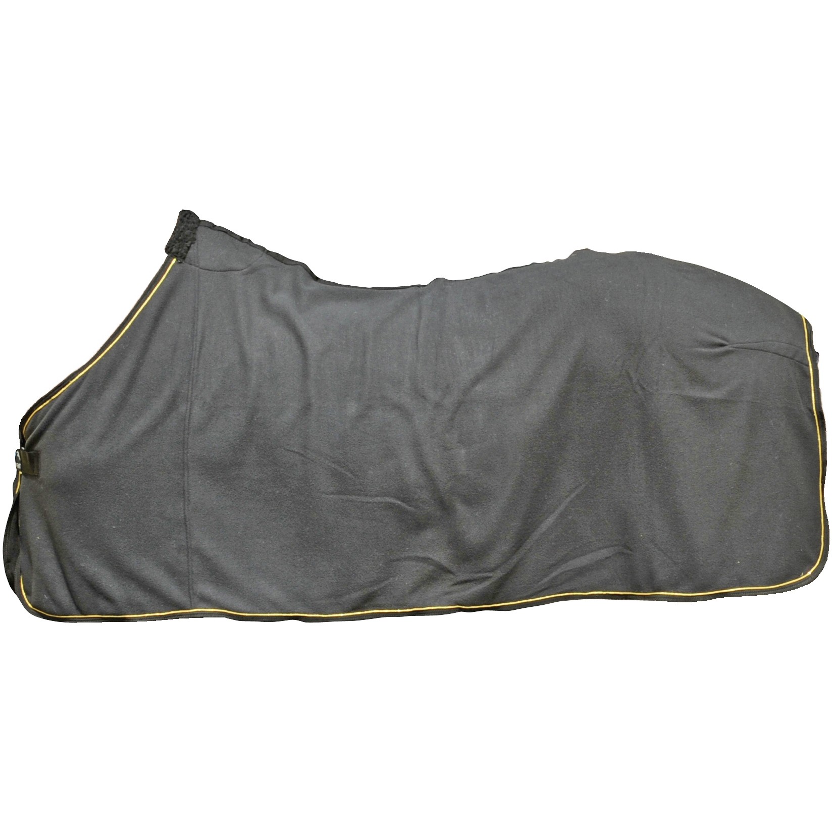 Abschwitzdecke schwarz/gold