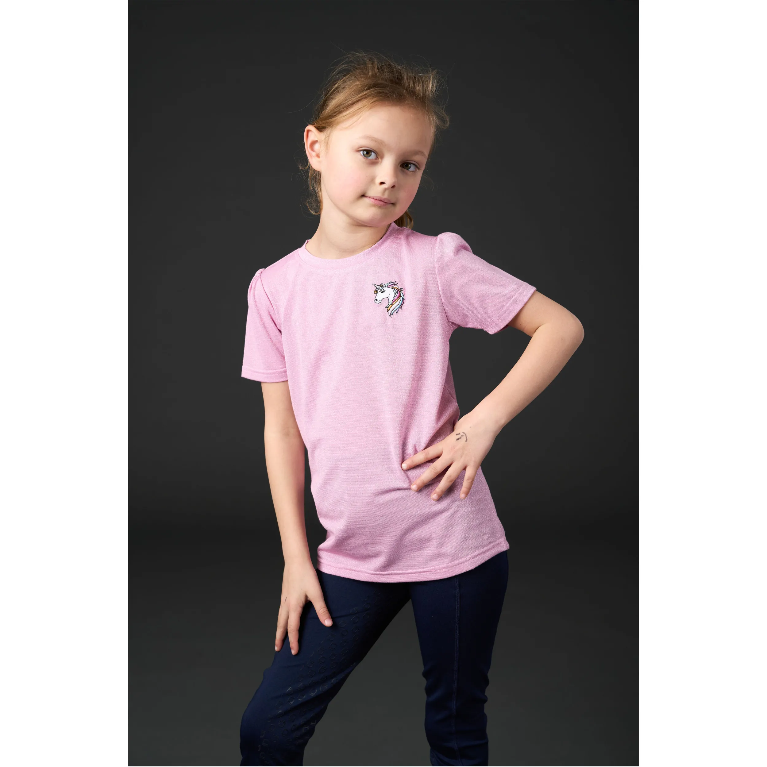 Kinder T-Shirt KARA phlox pink