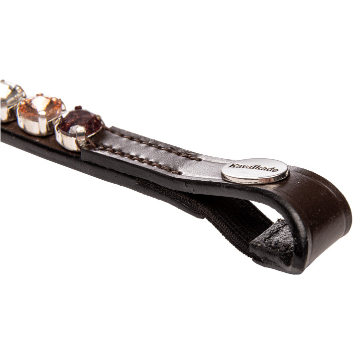 Stirnband BURGUNDY braun/bordeaux/rosé