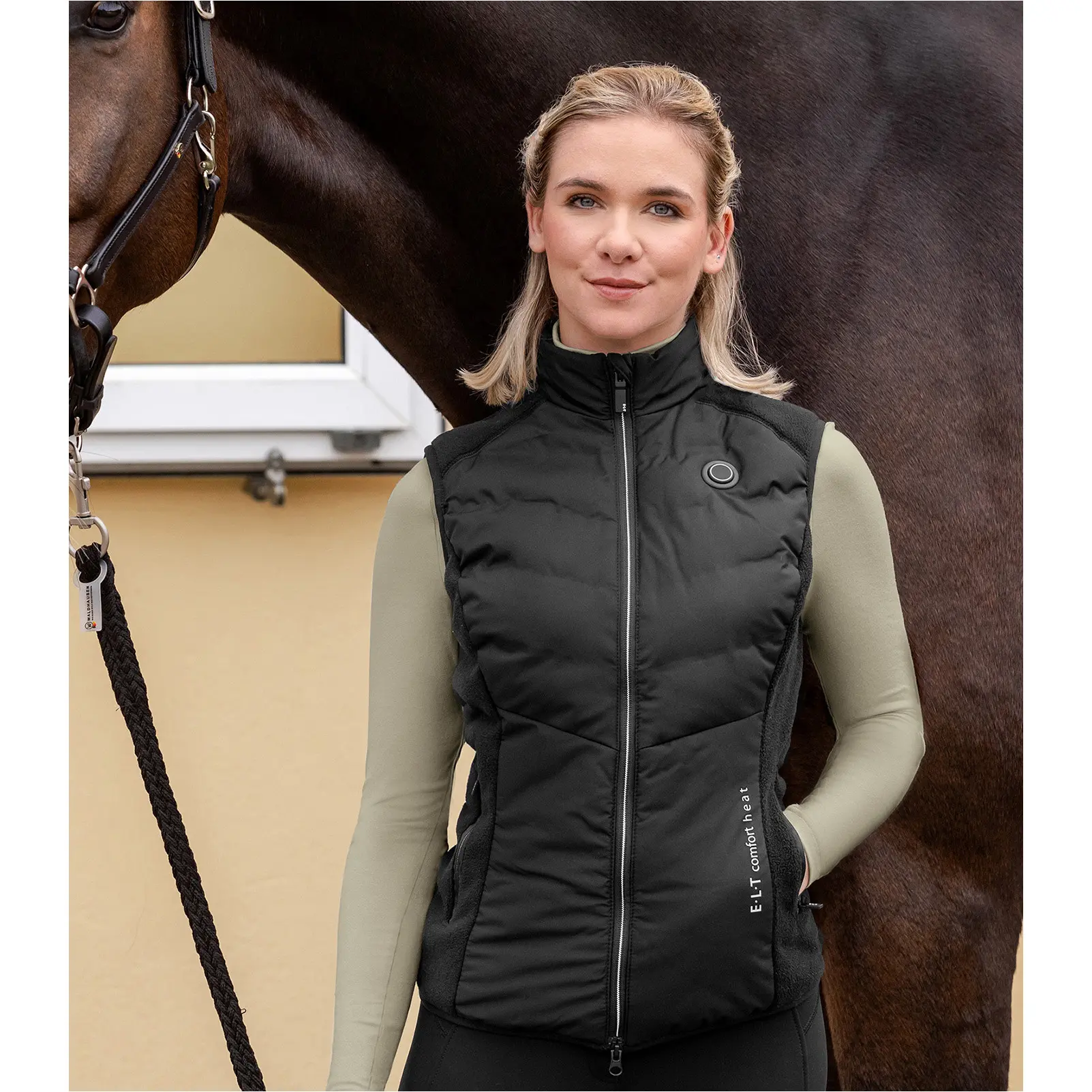 Damen Heizweste COMFORT HEAT schwarz