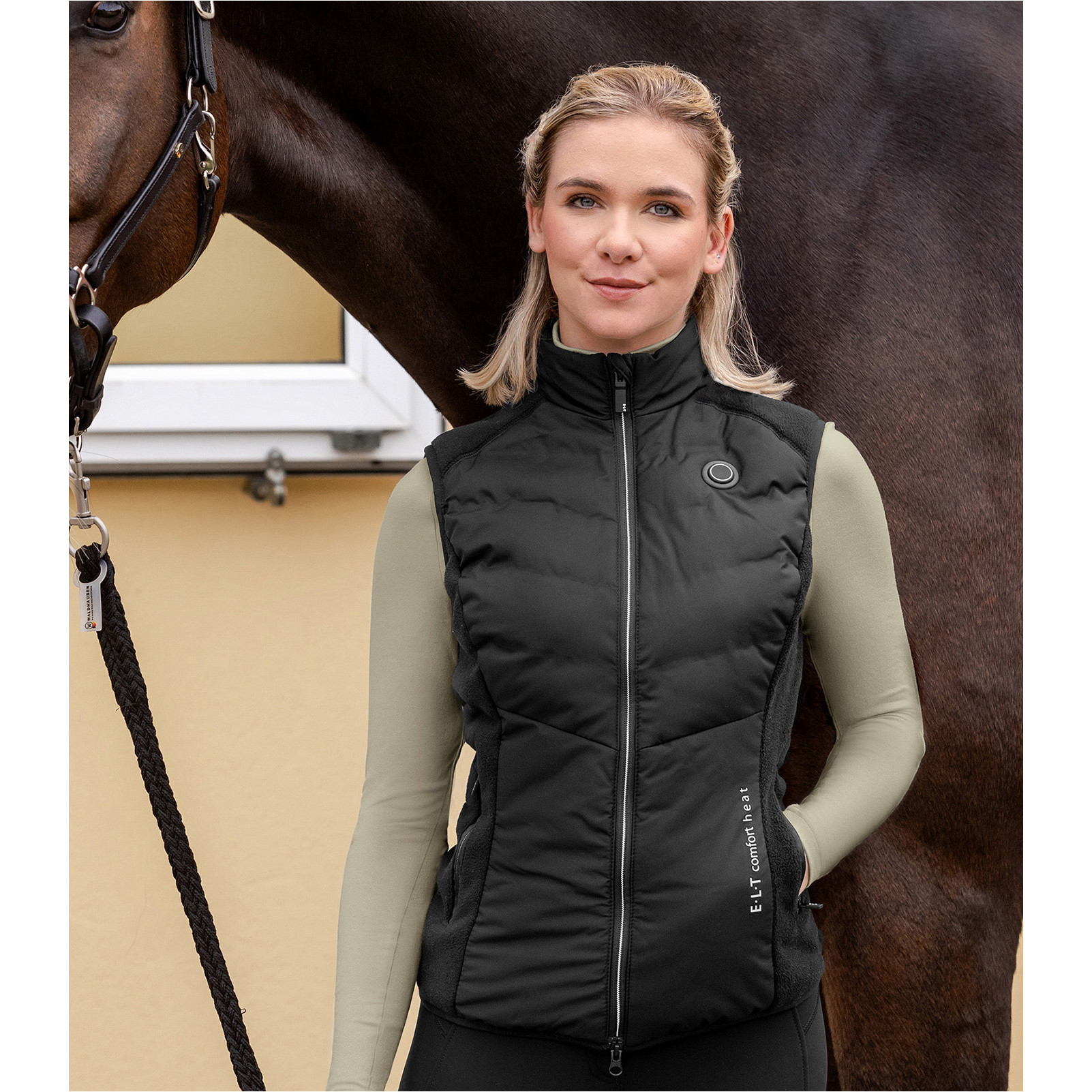 Damen Heizweste COMFORT HEAT schwarz Damen Heizweste COMFORT HEAT schwarz