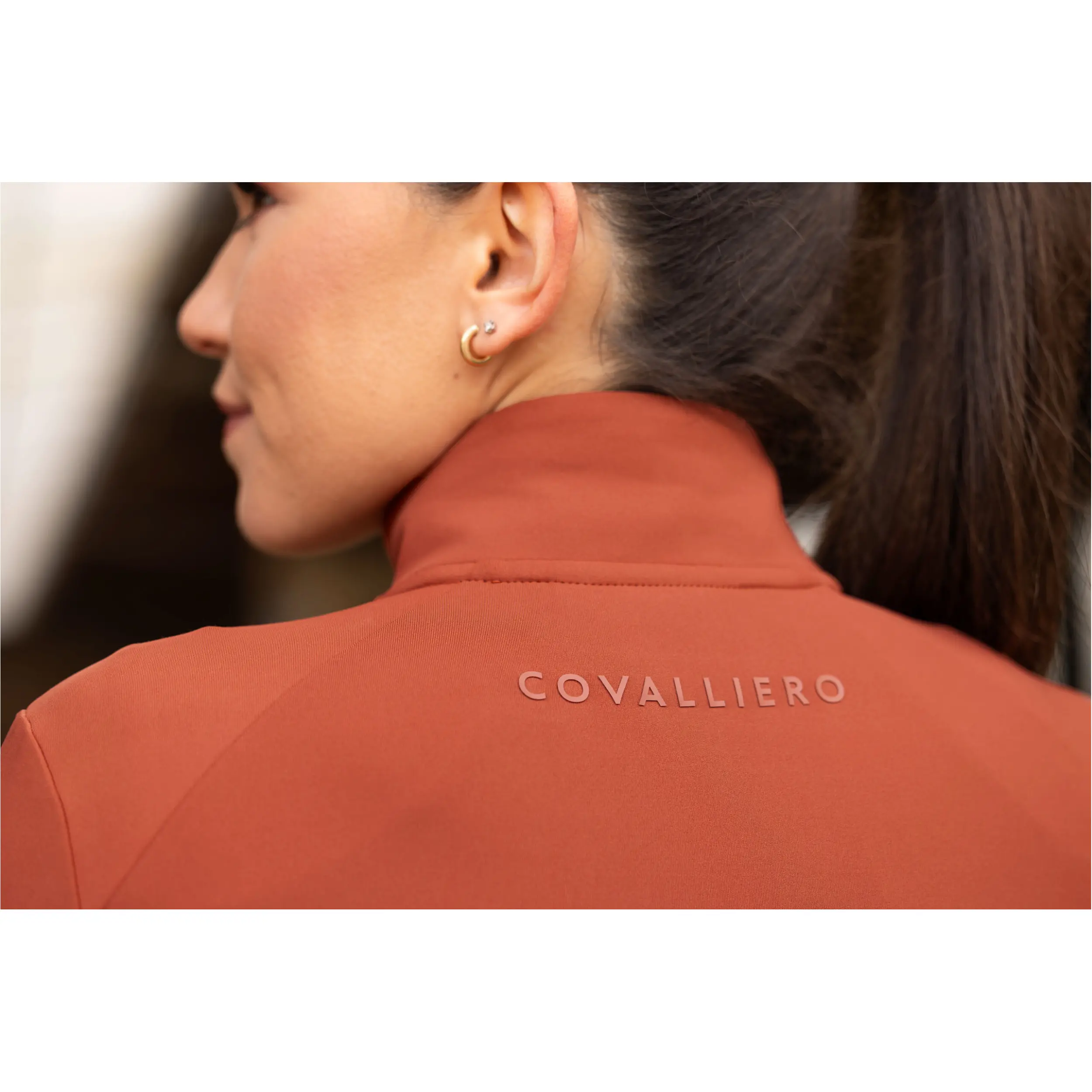 Damen Trainingsjacke H/W 2025 rust