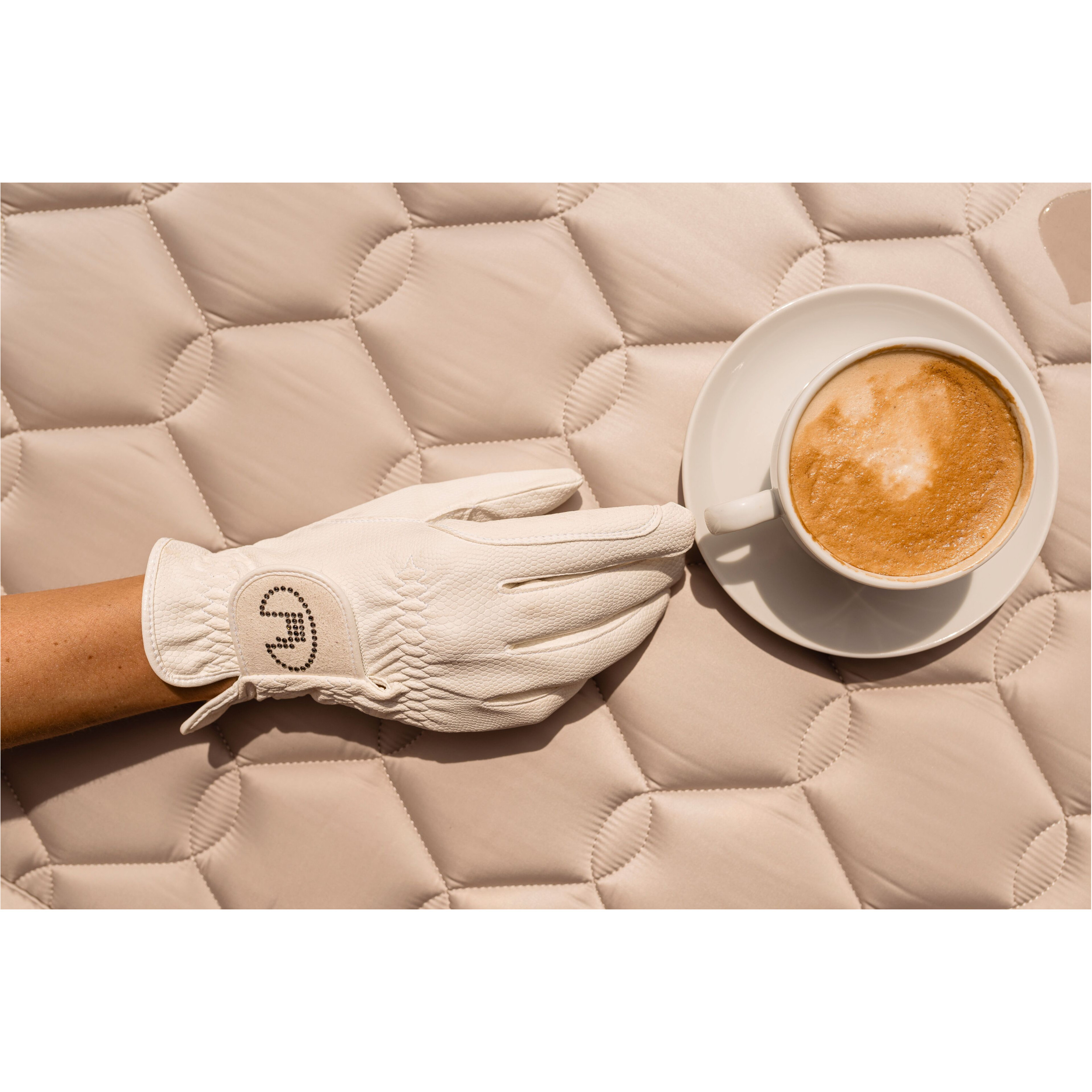 Damen Reithandschuhe LISBOA weiß