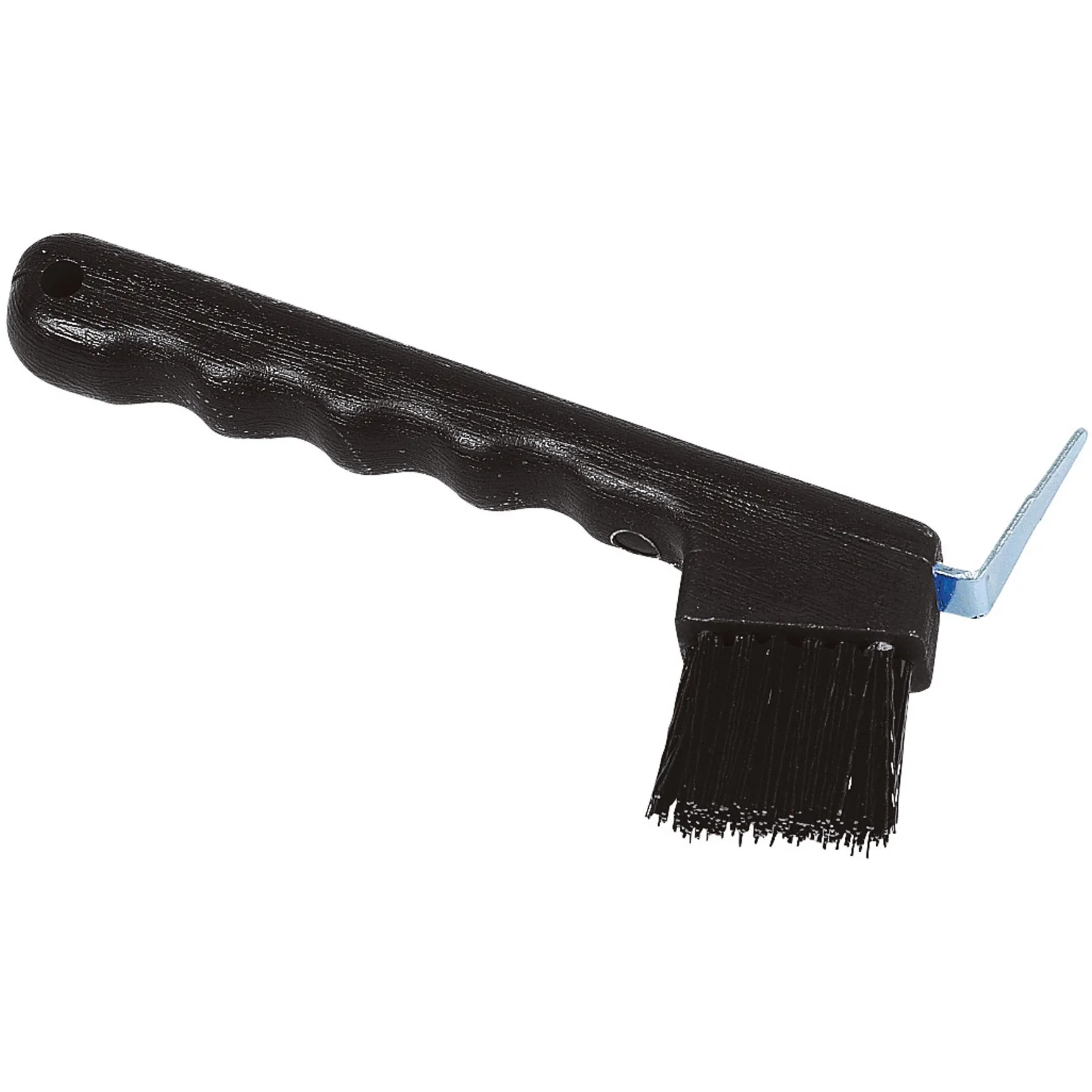 Hufauskratzer mit Bürste schwarz