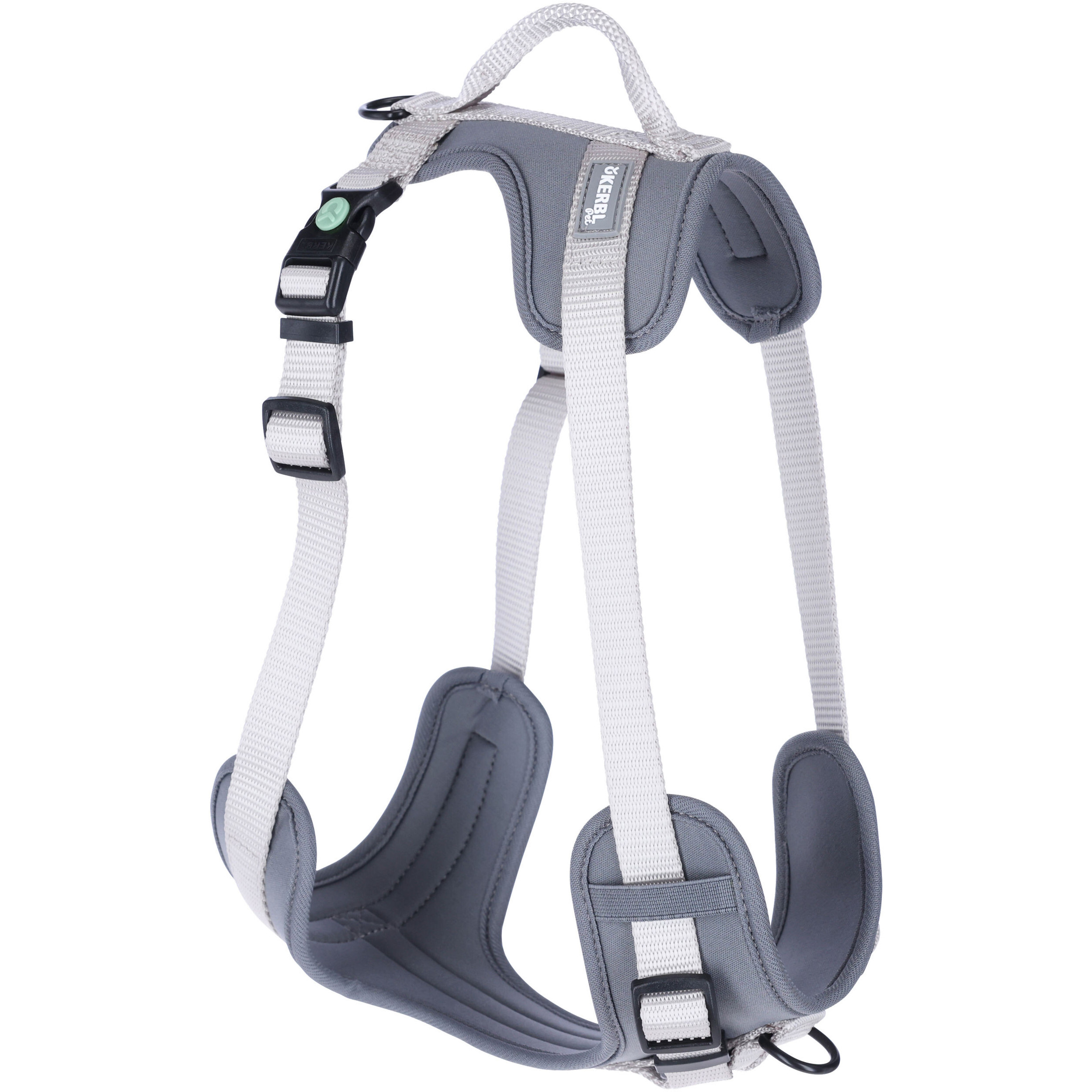 Hundegeschirr FITTY grau/beige 30-50cm