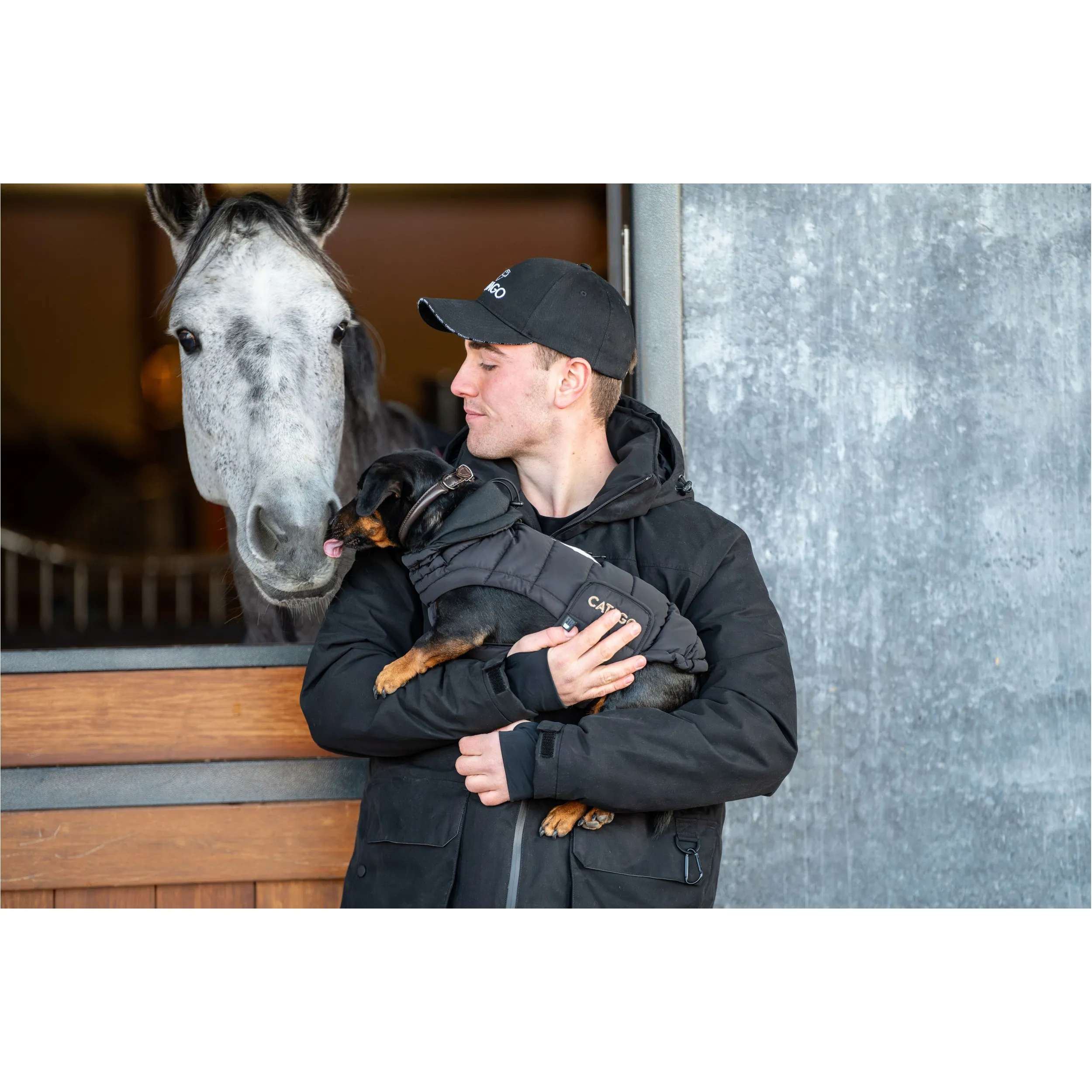 Hundedecke PUFFER FIR-Tech schwarz