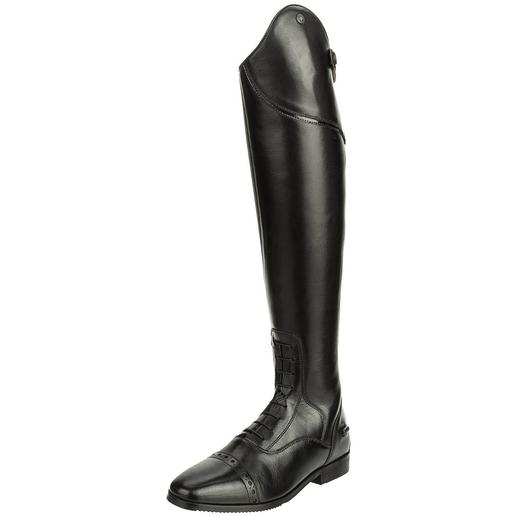 Damen Reitstiefel FLORENTINA TALL Echtleder schwarz