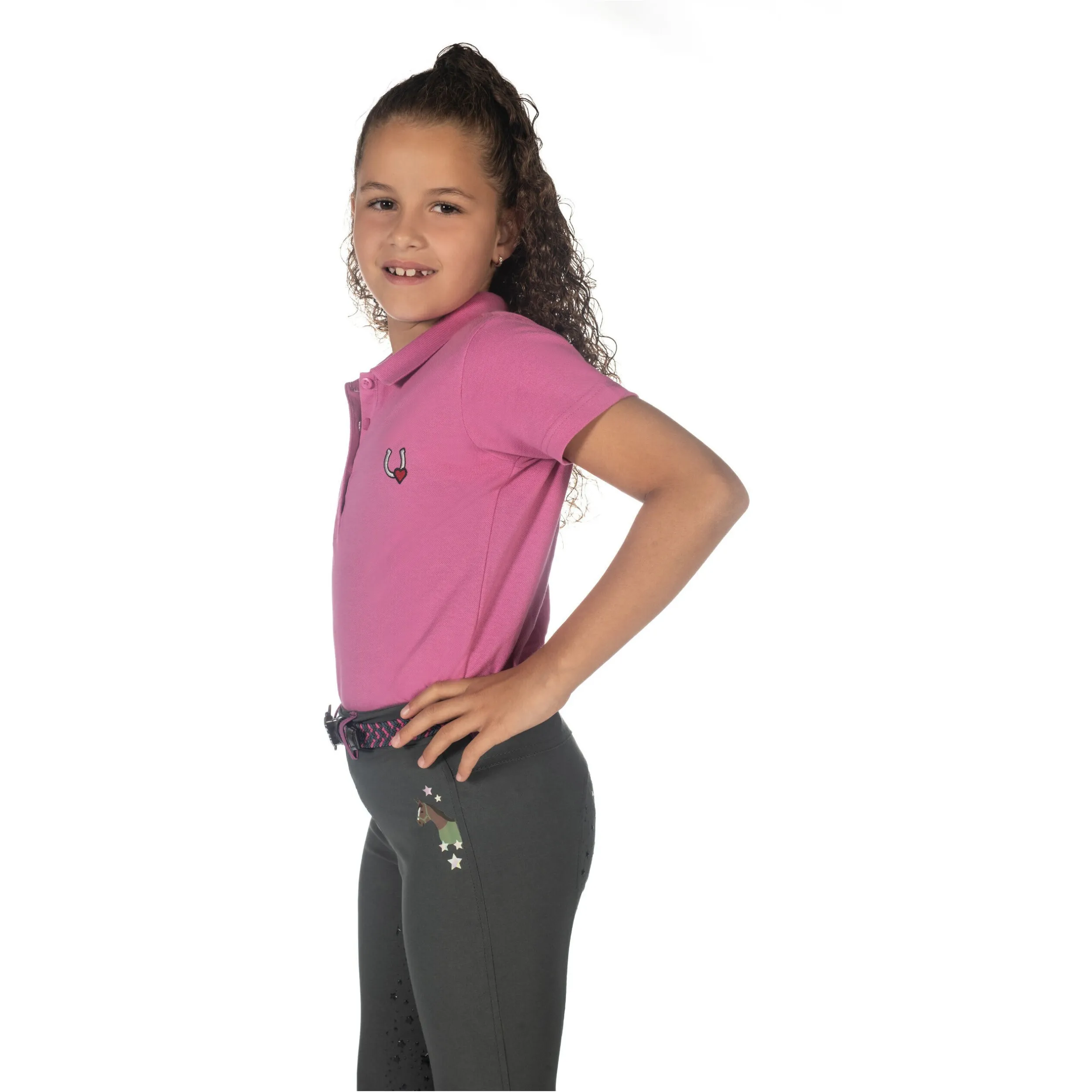 Kinder Poloshirt CLAIRE pink