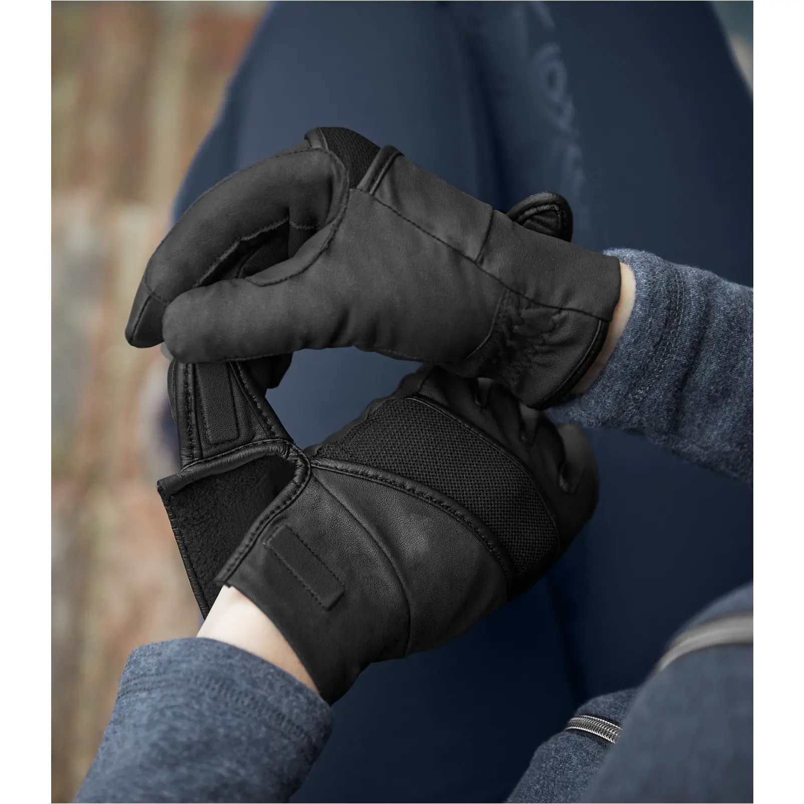Winter Reithandschuhe MAGNETIZE schwarz