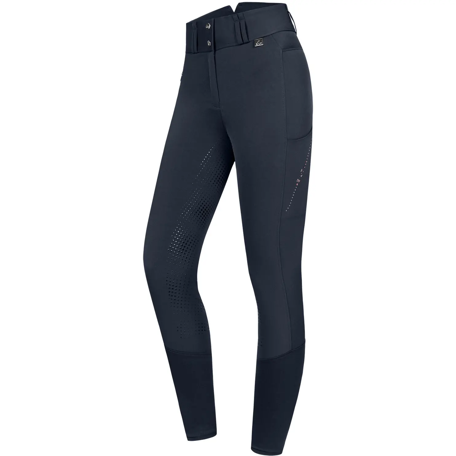 Damen Thermo Reithose Silikon Vollbesatz MINA tiefblau