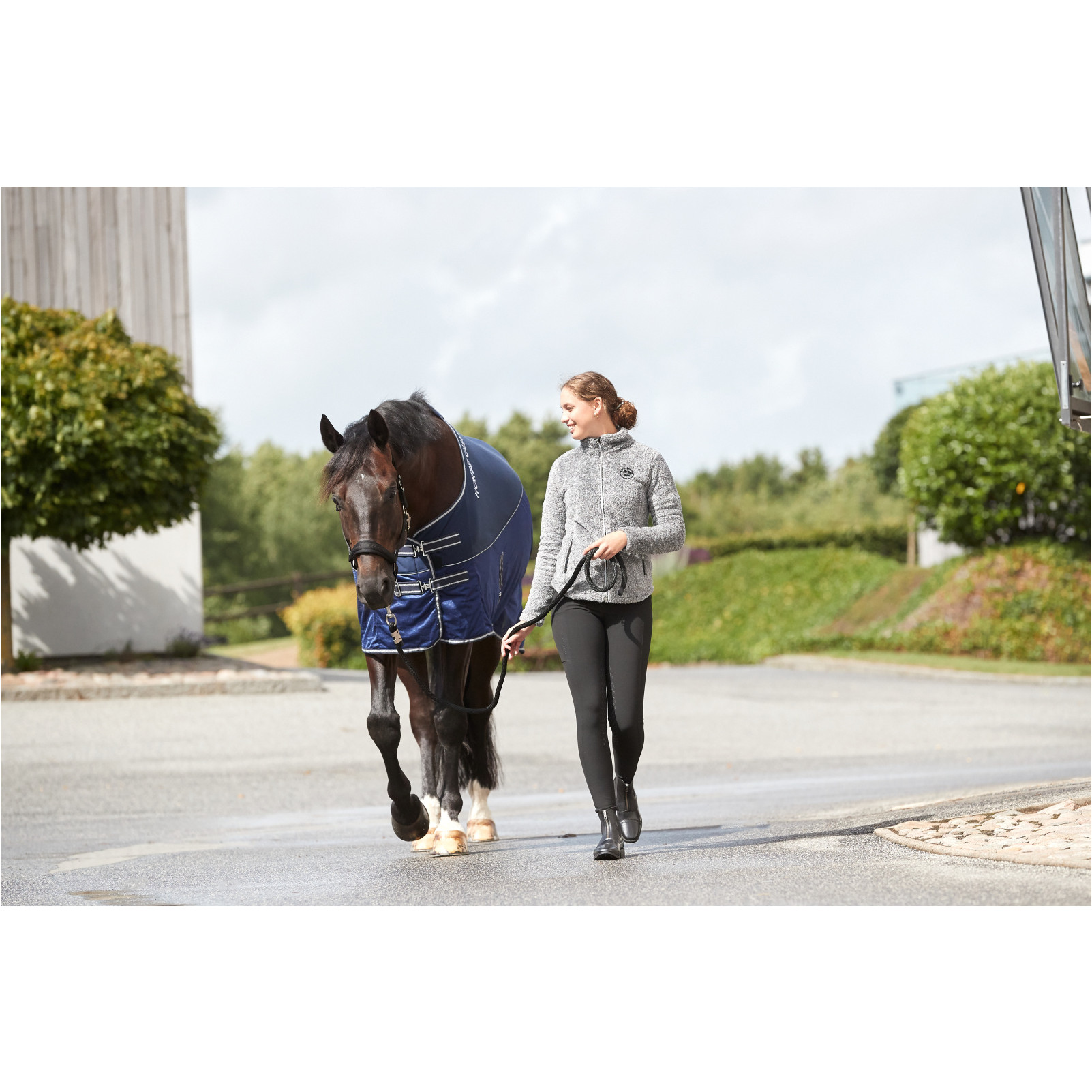 Abschwitzdecke mit Mesh MITCH navy Abschwitzdecke mit Mesh MITCH navy