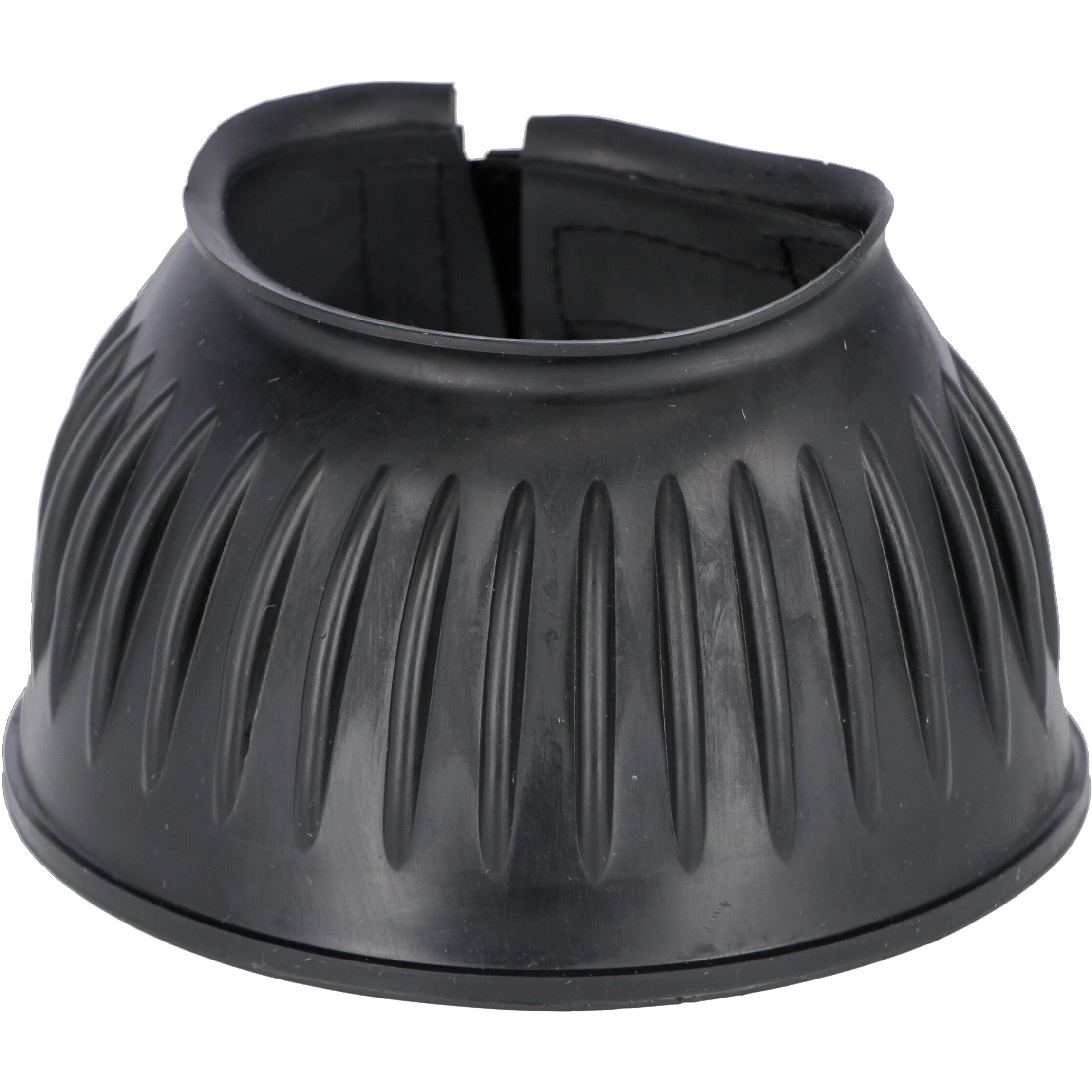 Hufglocken Gummi mit Klettverschluss schwarz  Hufglocken Gummi mit Klettverschluss schwarz
