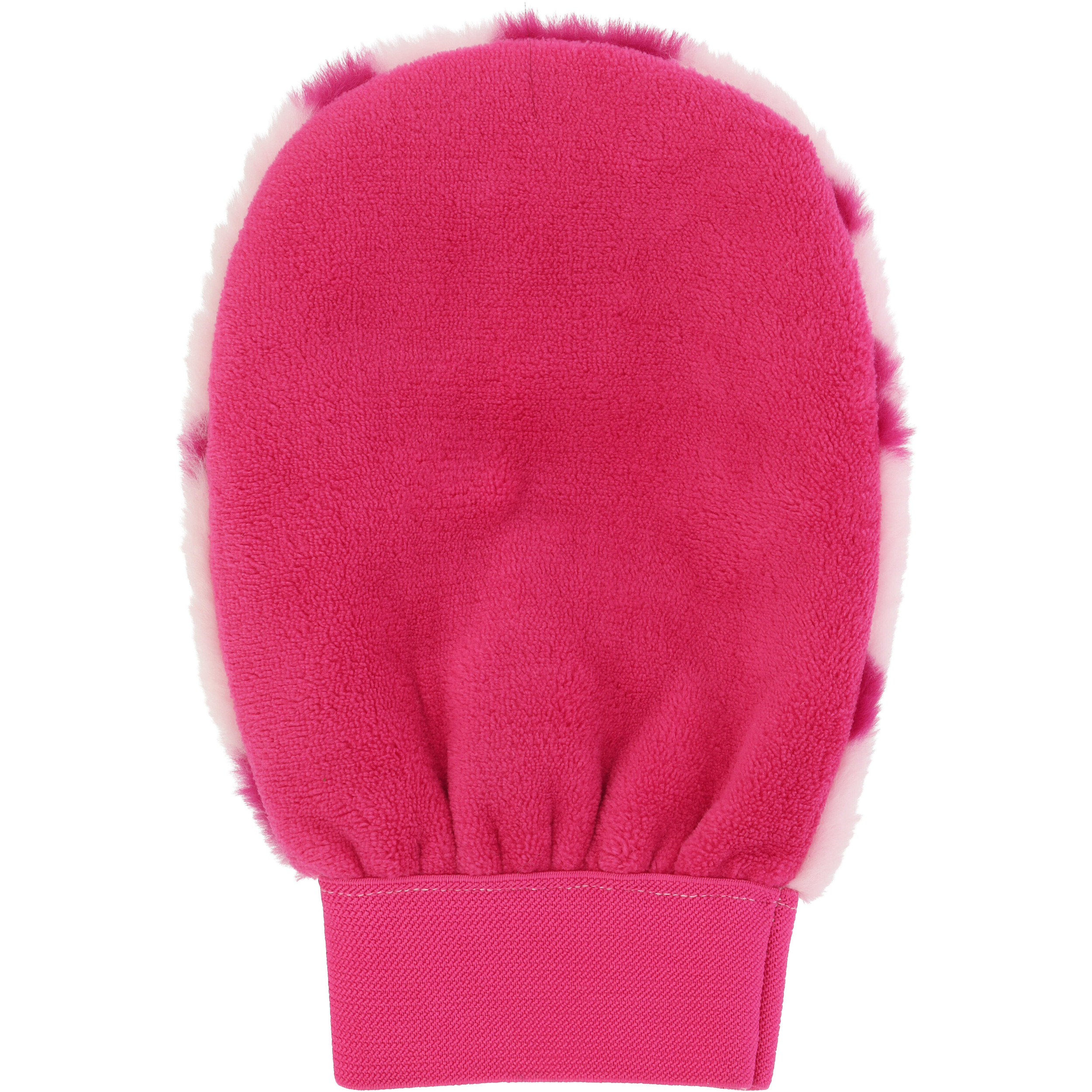 Handschuh Je t’aime 2 Seiten rosa/fuchsia