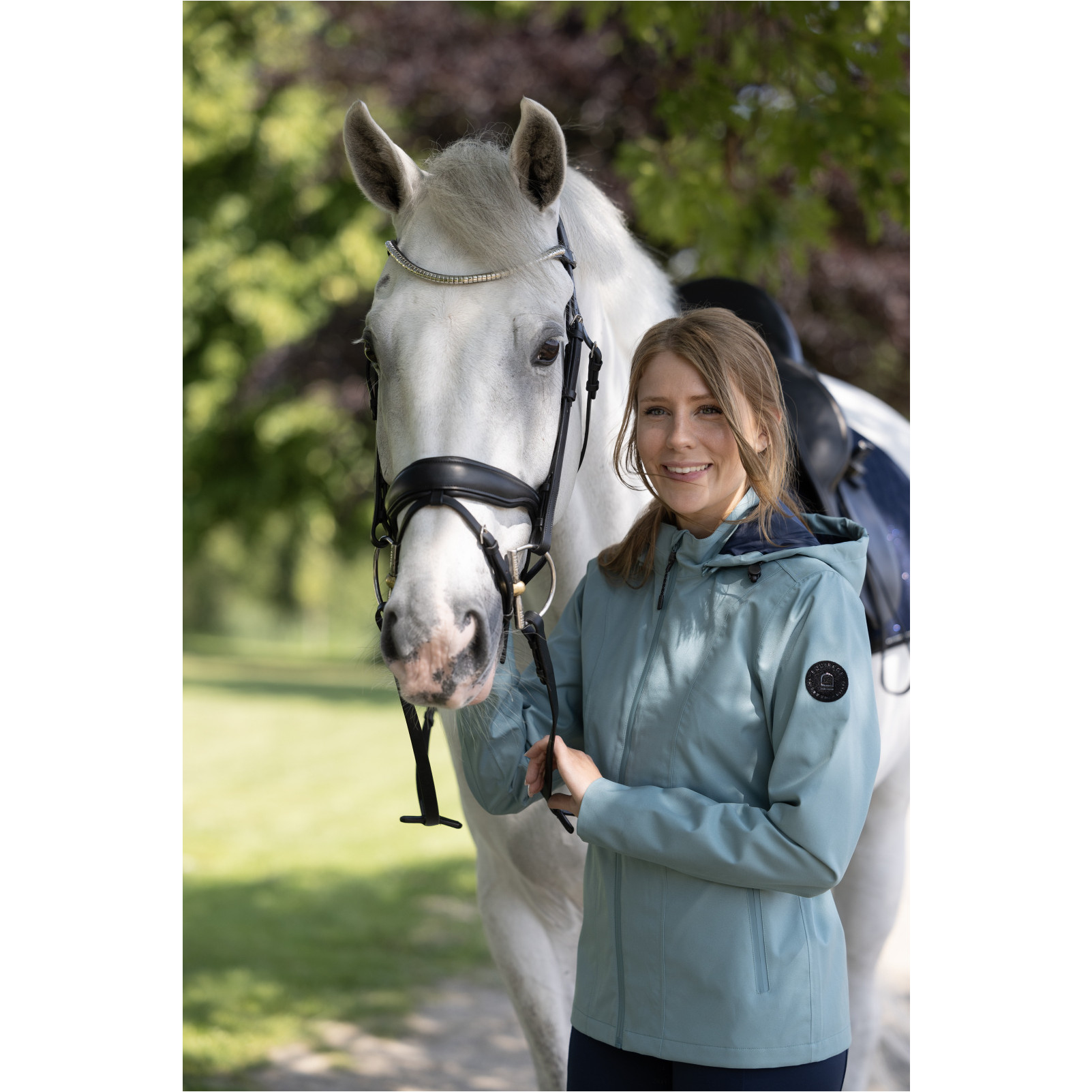 Damen Reitjacke AMELIA arctic