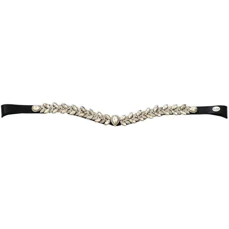 Stirnband EXQUISITE schwarz/gold