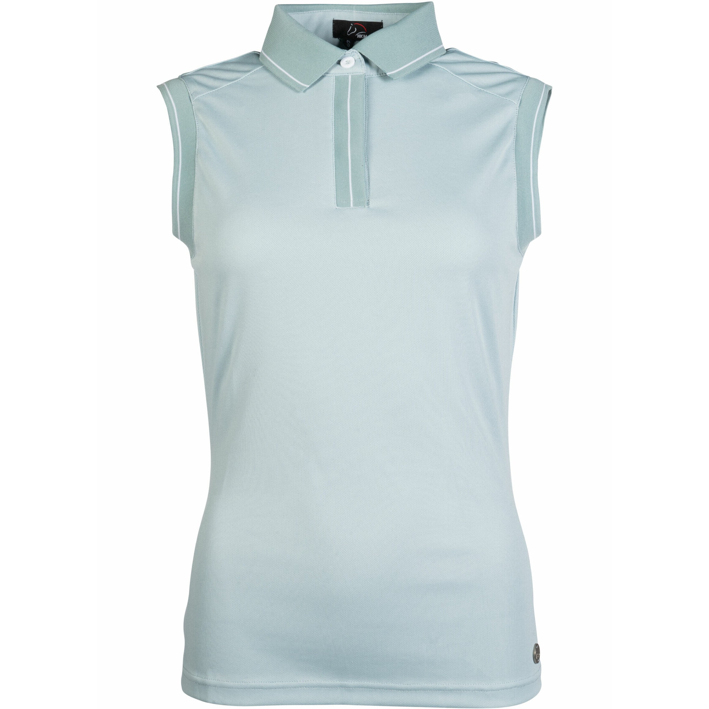 Damen Poloshirt ärmellos CATHERINE hellblau