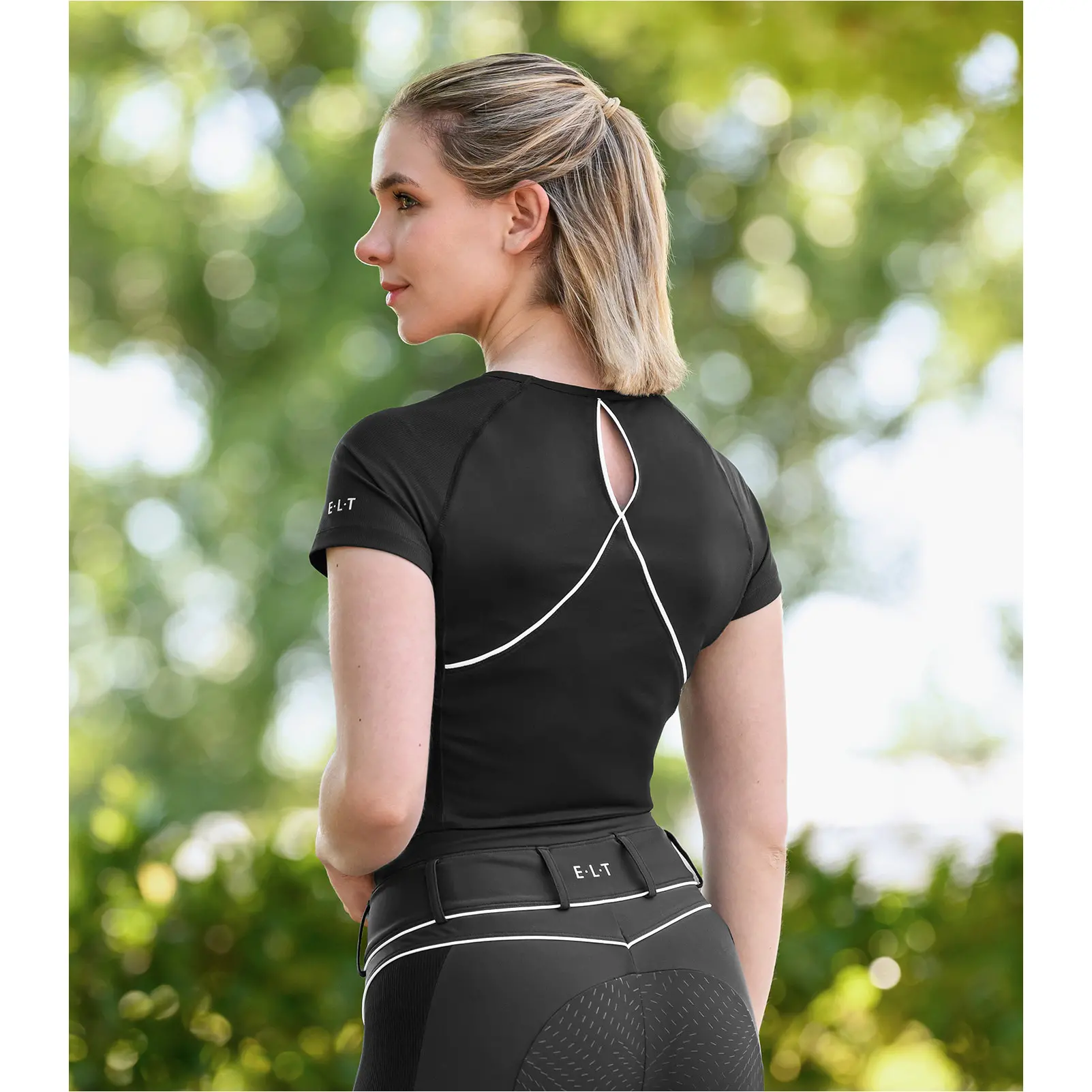 Damen Funktionsshirt SPRINGFIELD schwarz