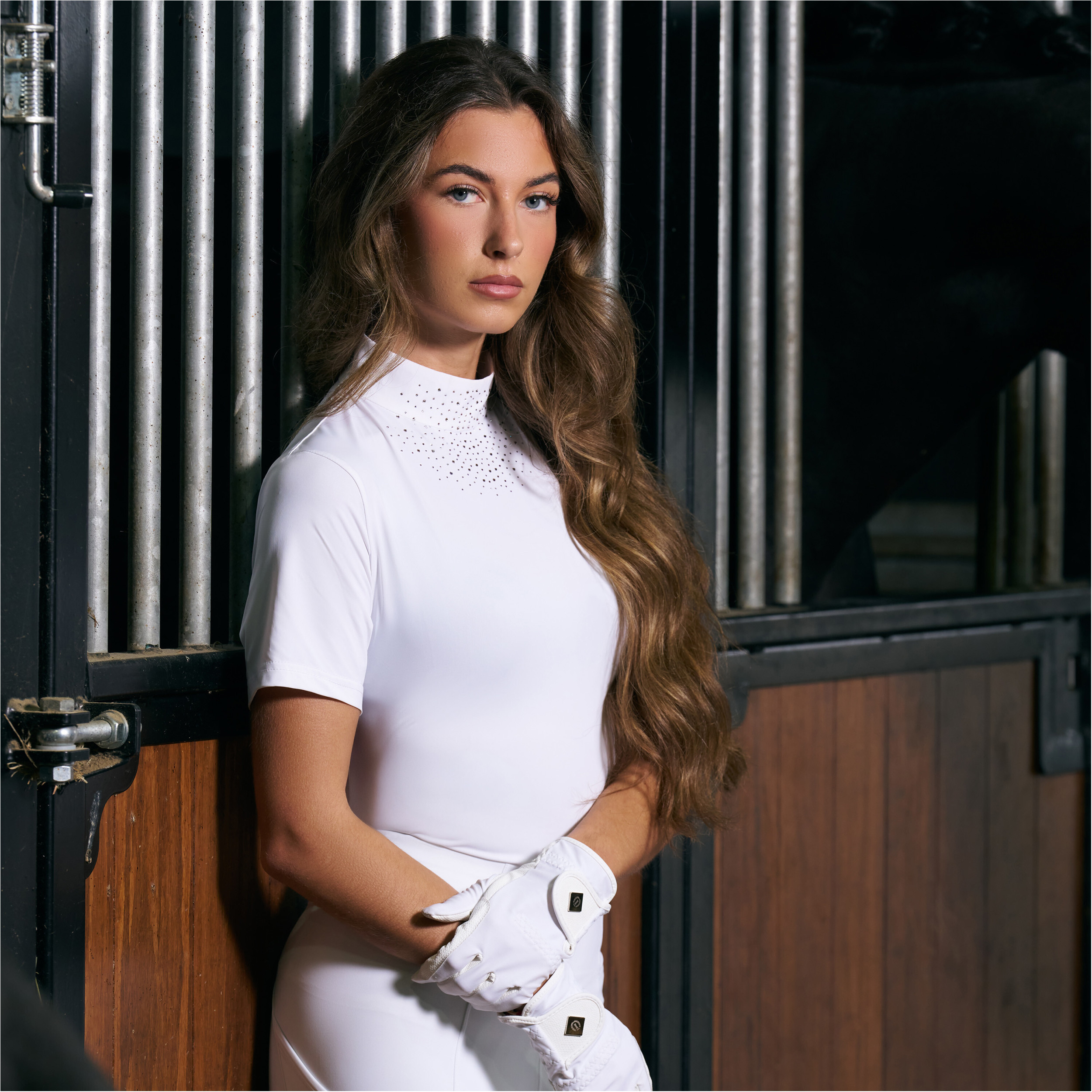 Damen Turniershirt IRHShines weiß Damen Turniershirt IRHShines weiß