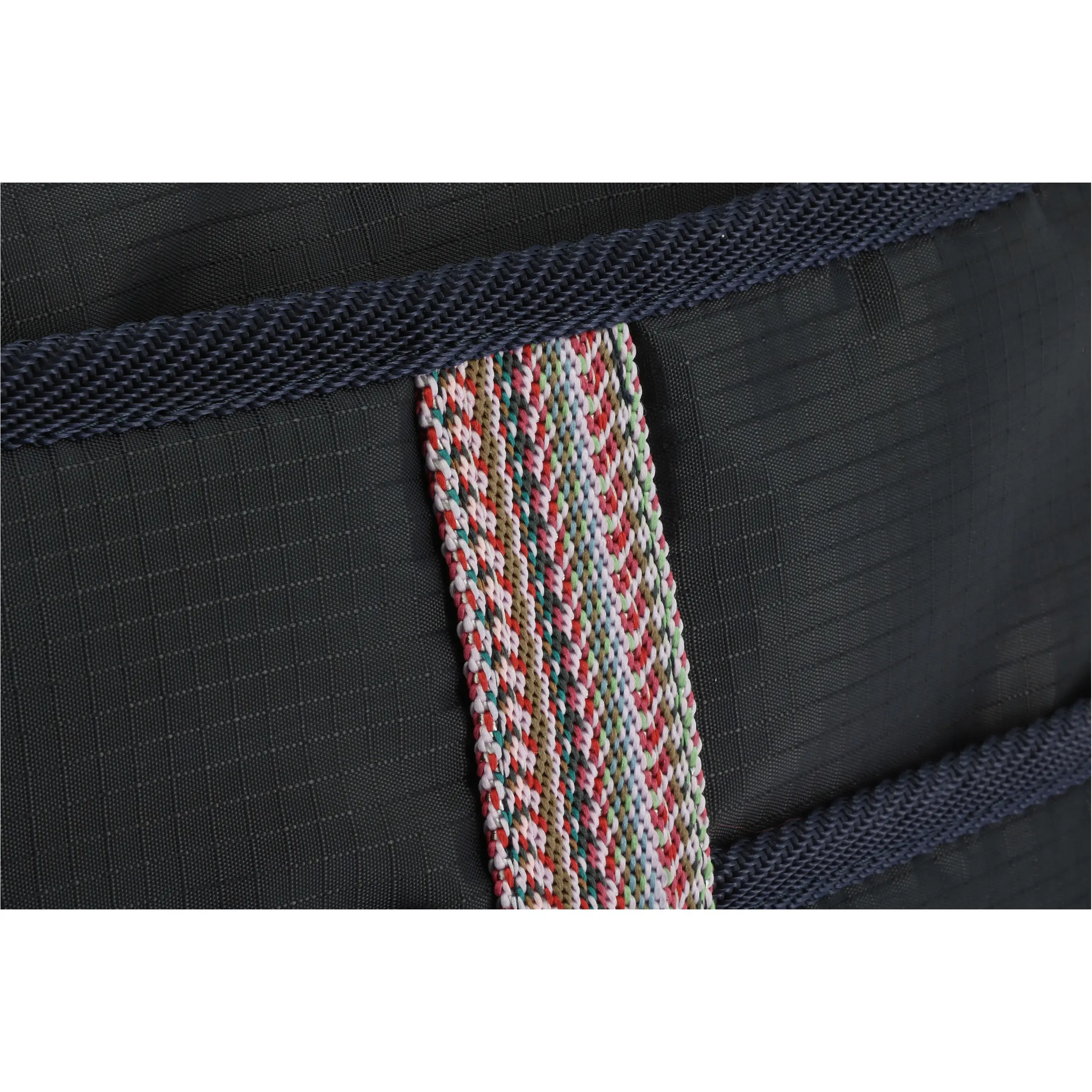 Tragetasche mit Außentaschen 250D AZTEC navy Tragetasche mit Außentaschen 250D AZTEC navy