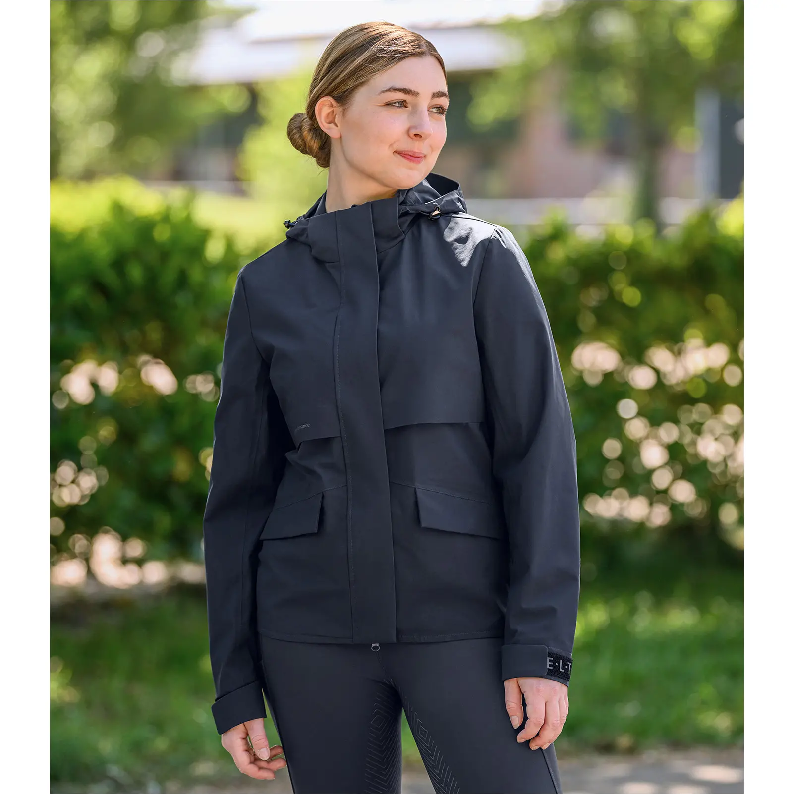 Damen Regenjacke reflektierend PERFORMANCE tiefblau