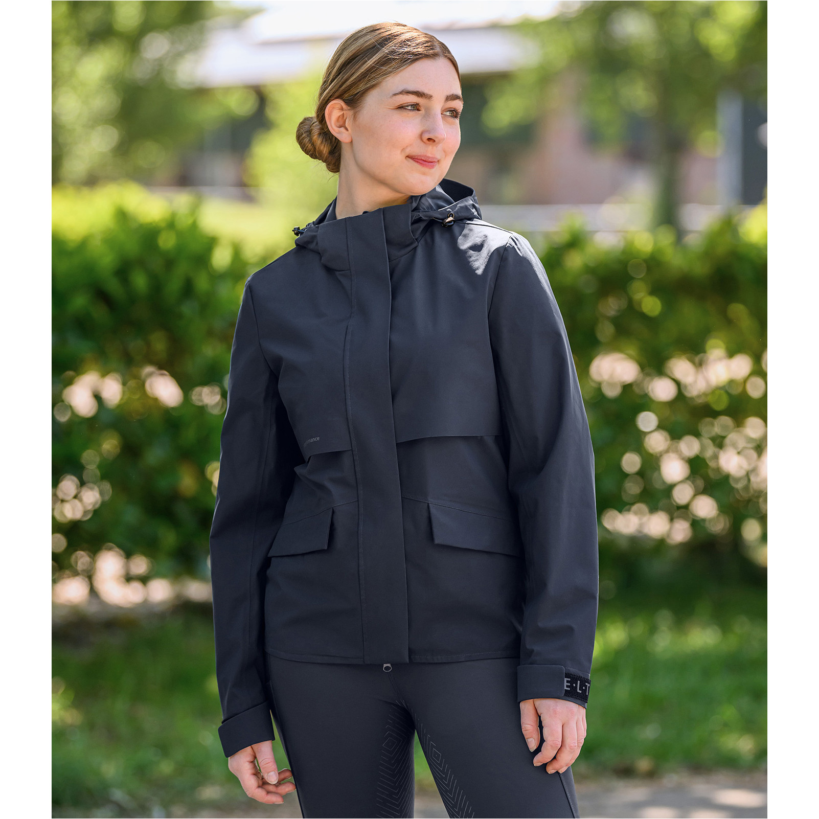 Damen Regenjacke reflektierend PERFORMANCE tiefblau