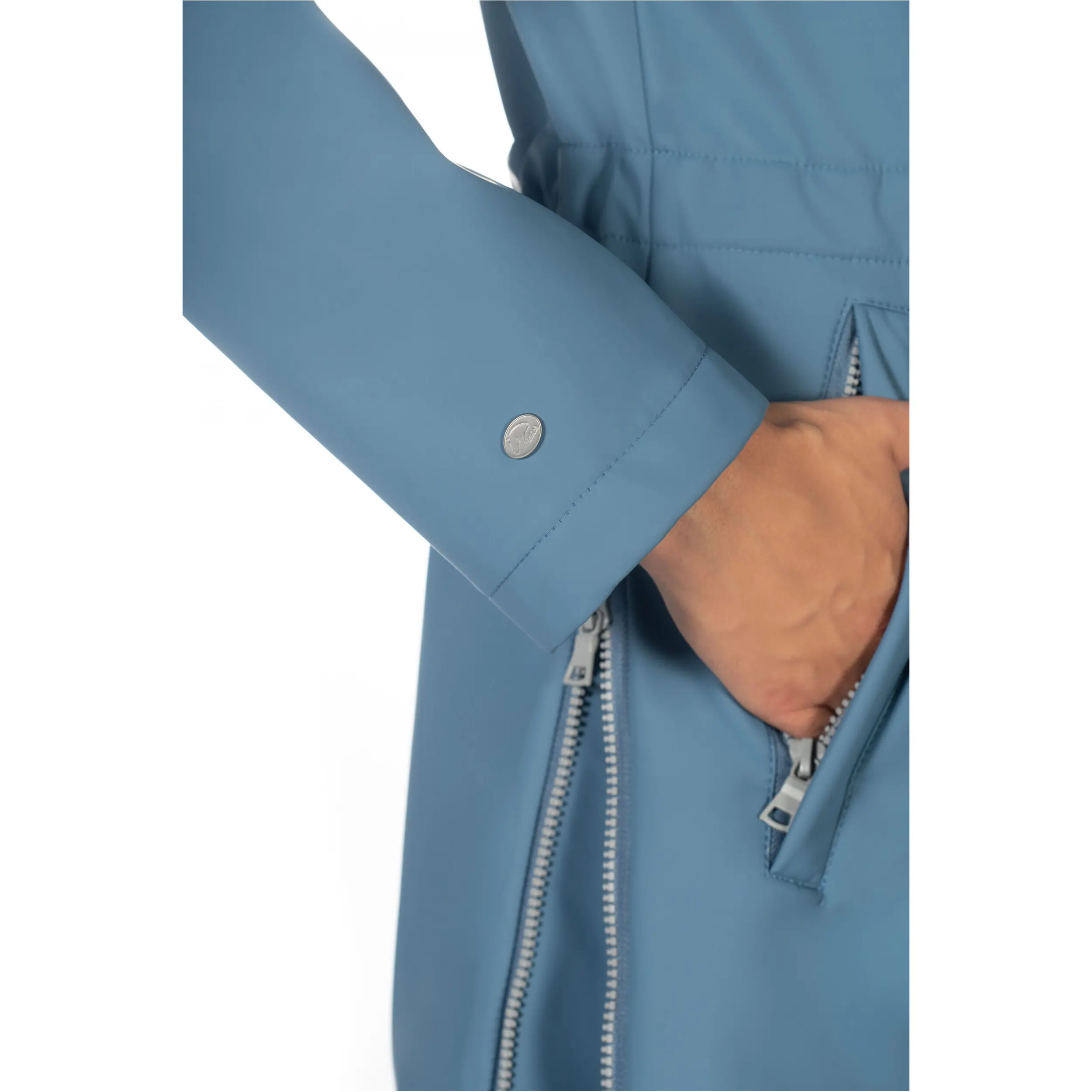 Damen Reitjacke OHIO rauchblau
