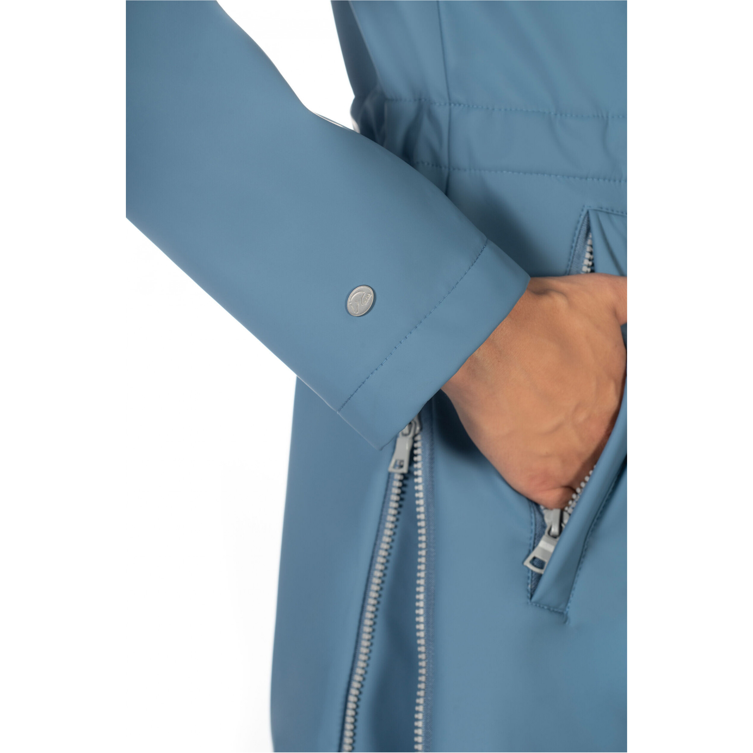 Damen Reitjacke OHIO rauchblau
