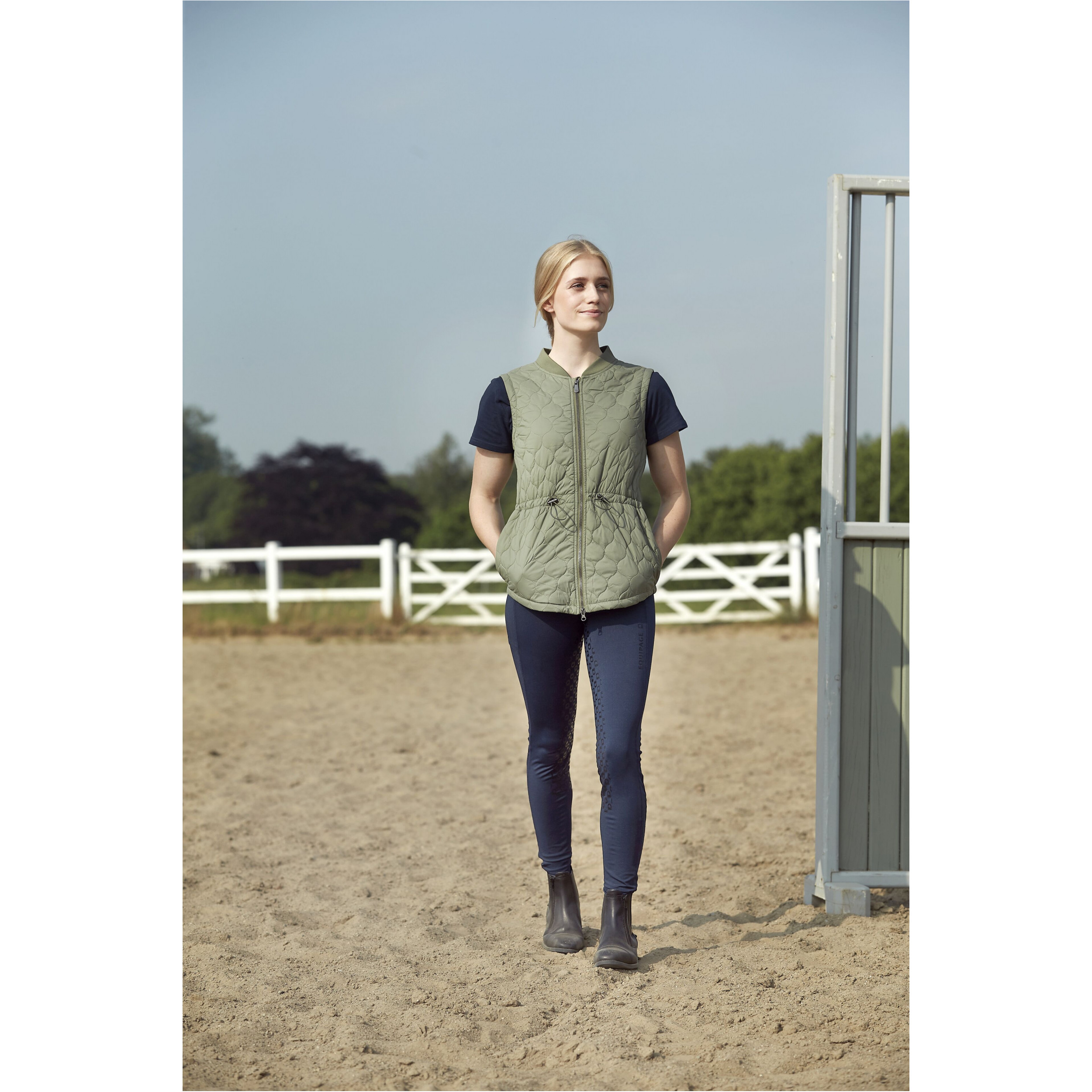 Damen Reitleggings Silikon Vollbesatz FINLEY navy Damen Reitleggings Silikon Vollbesatz FINLEY navy