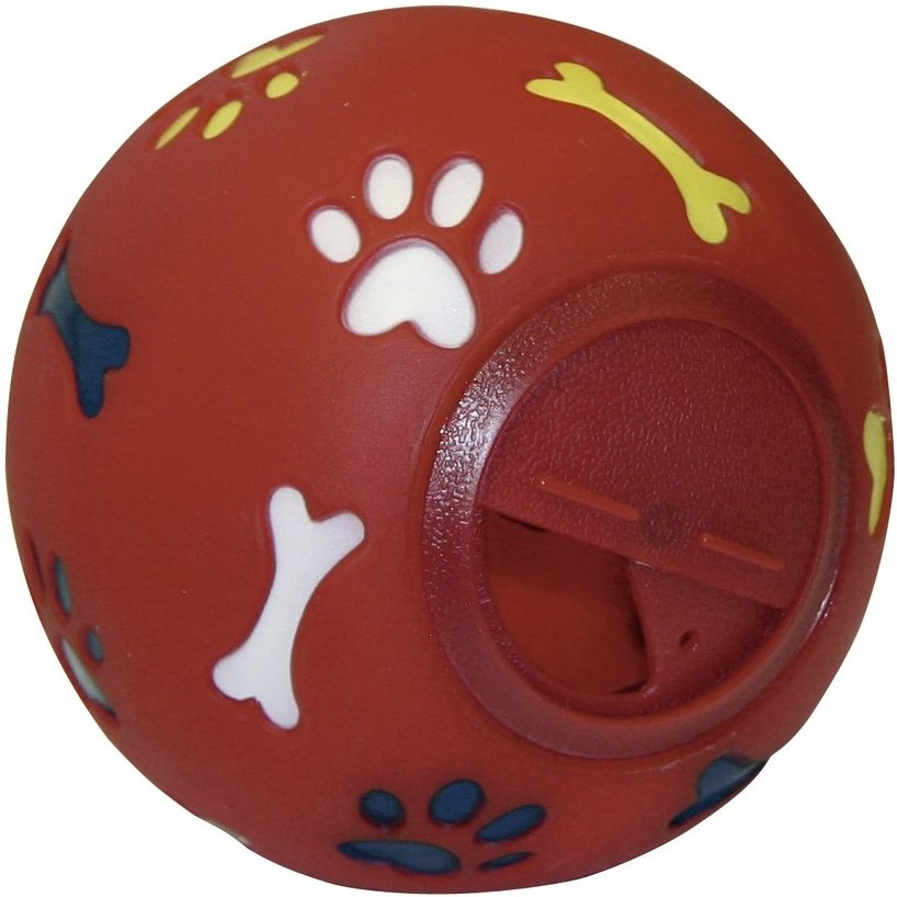 Snackball für Hunde rot ø 11cm