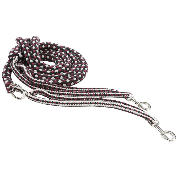 Longierhilfe SOFT schwarz/bordeaux