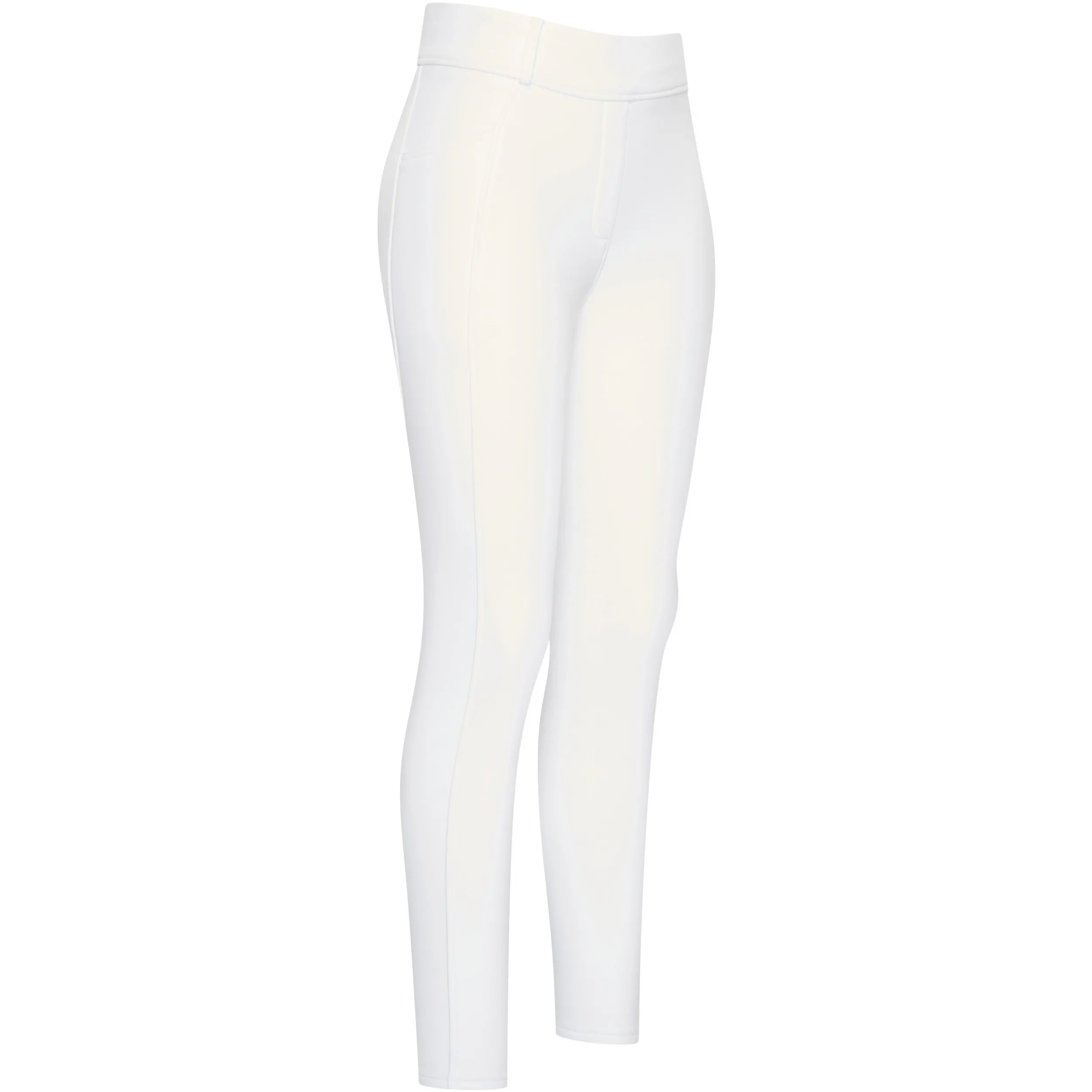 Damen Turnierreitleggings Silikon Vollbesatz IRHTamara weiß