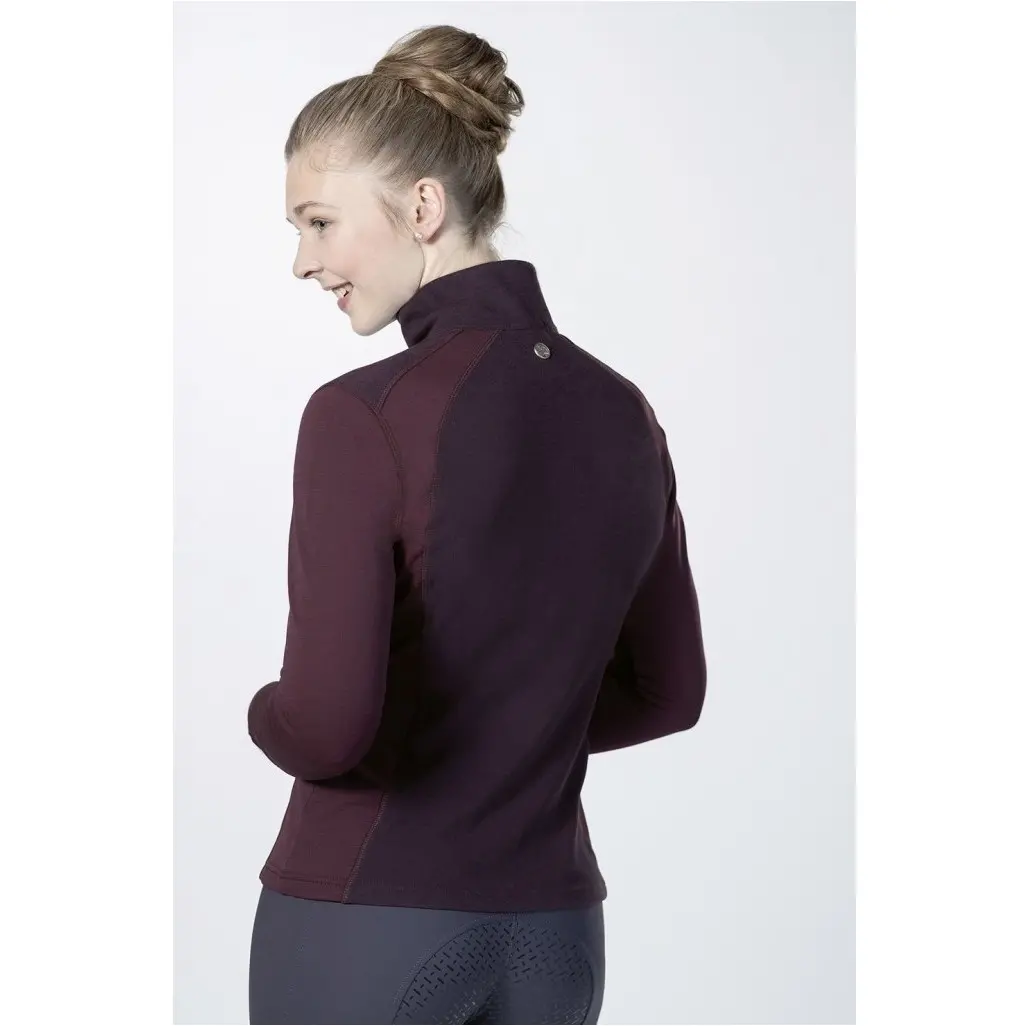 Damen Funktionsshirt DUO bordeaux