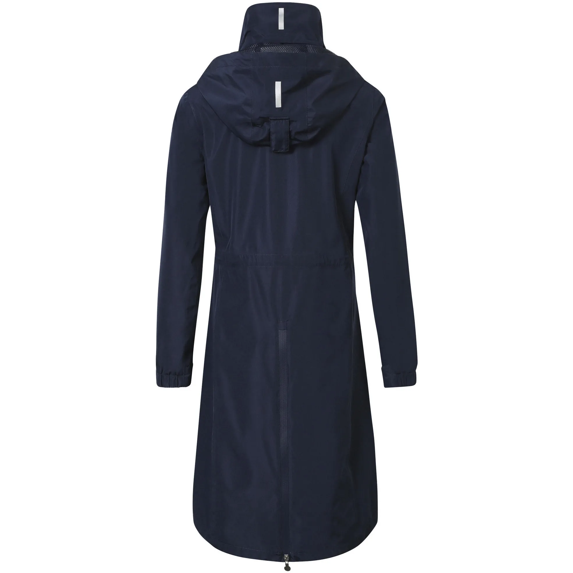 Damen Regenmantel navy