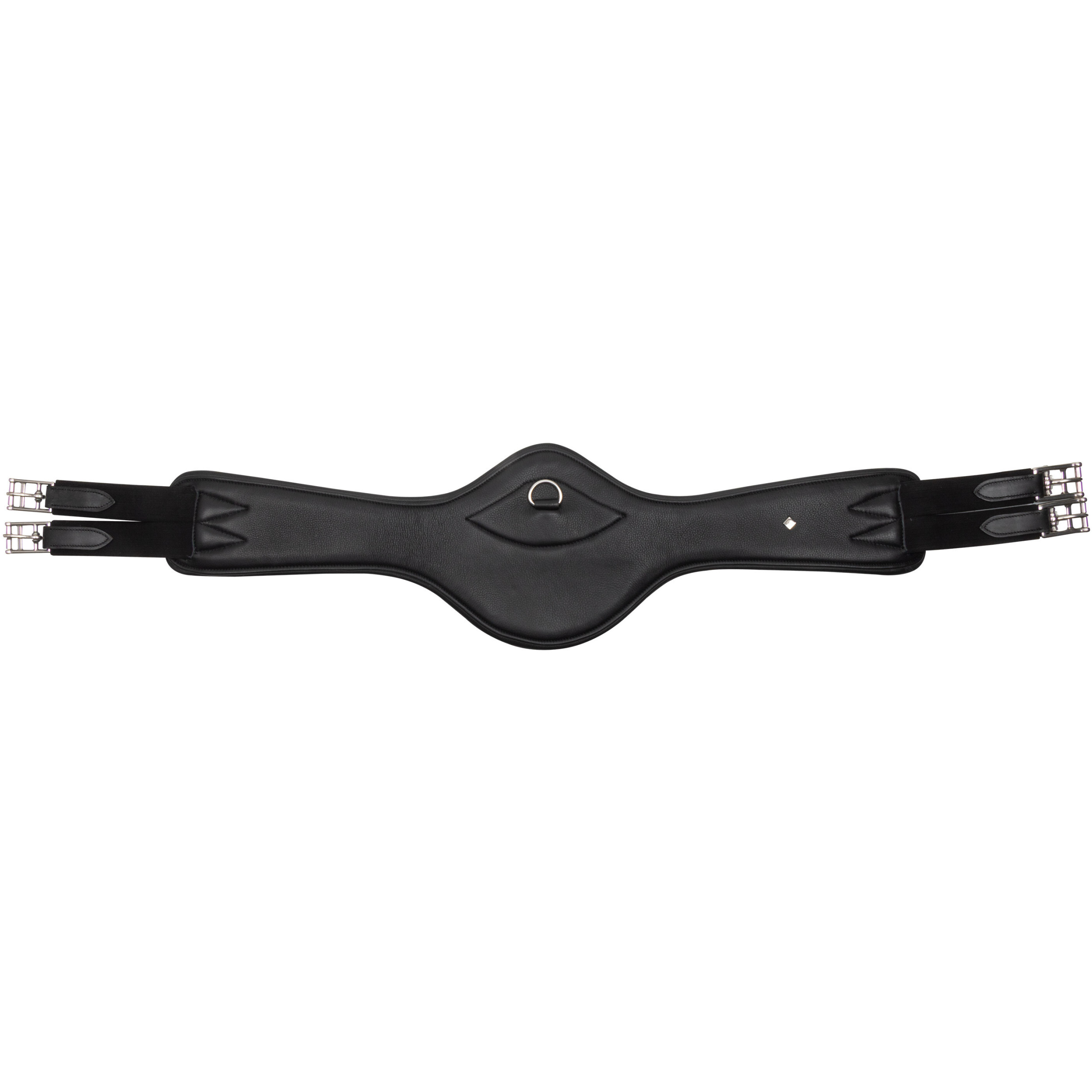 Stollengurt IRH anatomisch mit Rollenschnallen schwarz