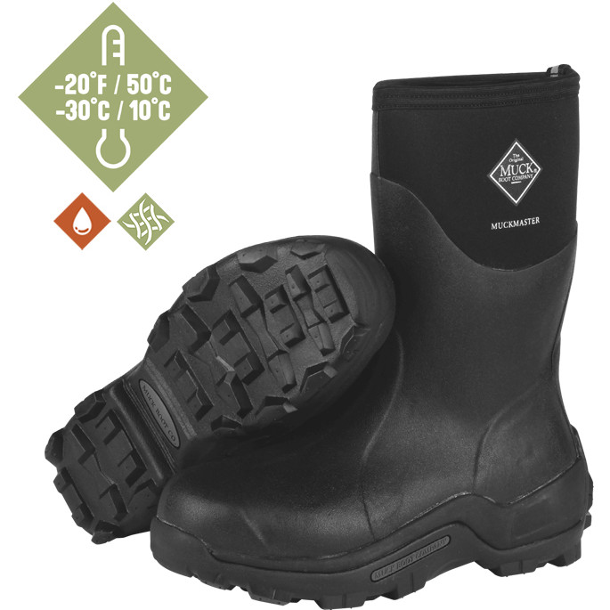 Gummistiefel MUCKMASTER MID schwarz Gummistiefel MUCKMASTER MID schwarz