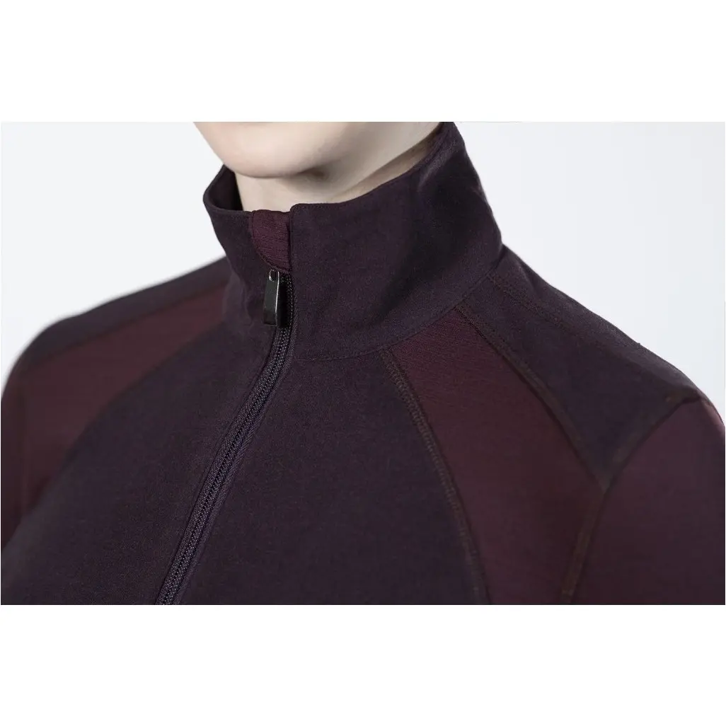 Damen Funktionsshirt DUO bordeaux