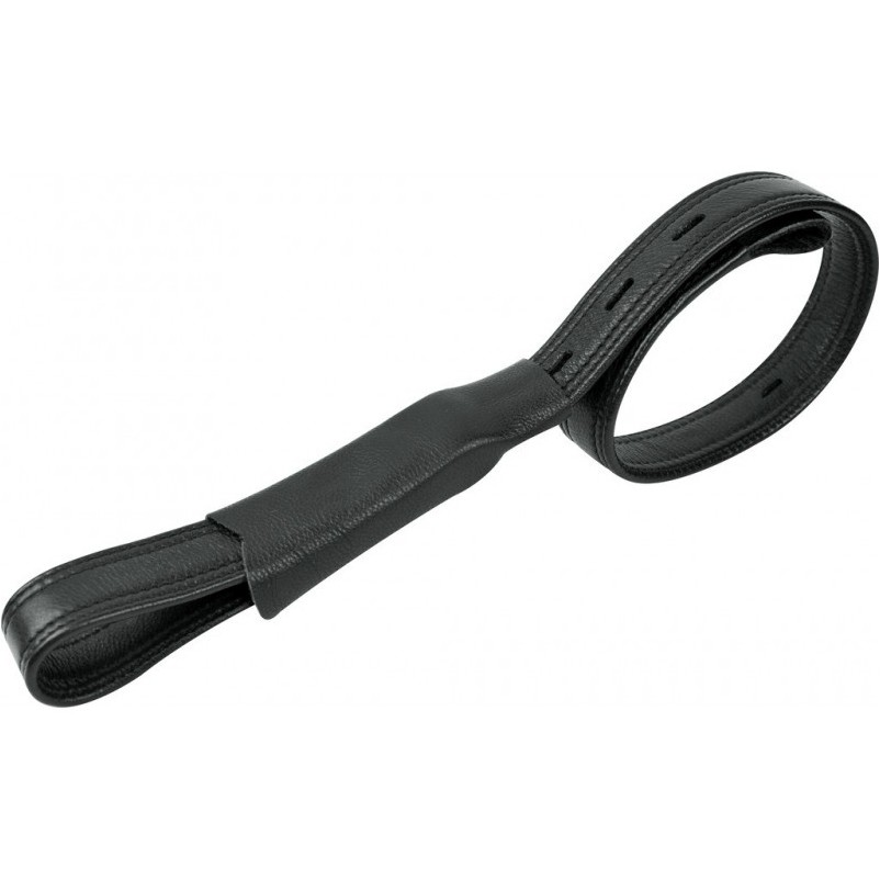 Steigbügelriemen mit Haken schwarz