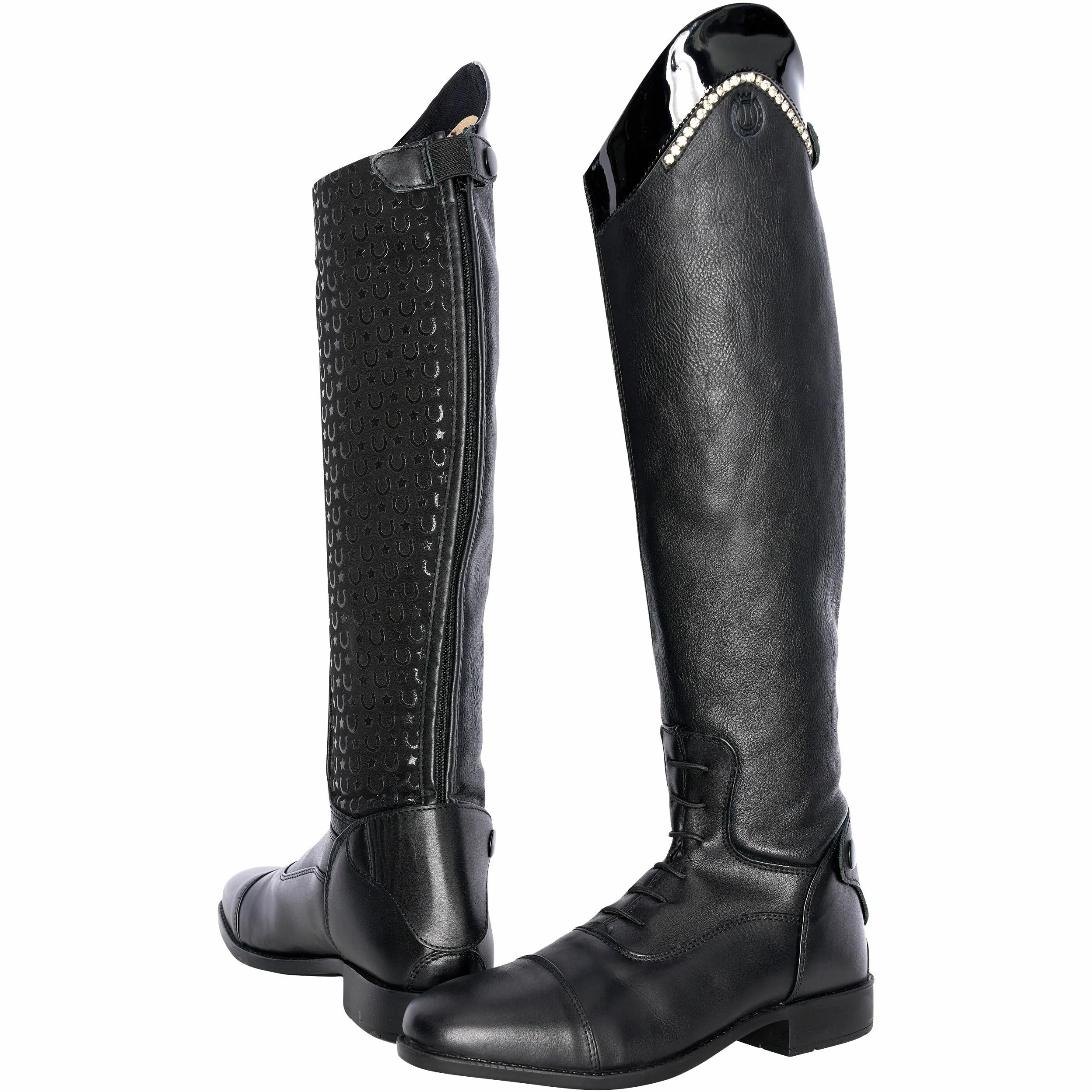 Kinder Reitstiefel IRHWalker Glam KIDS schwarz