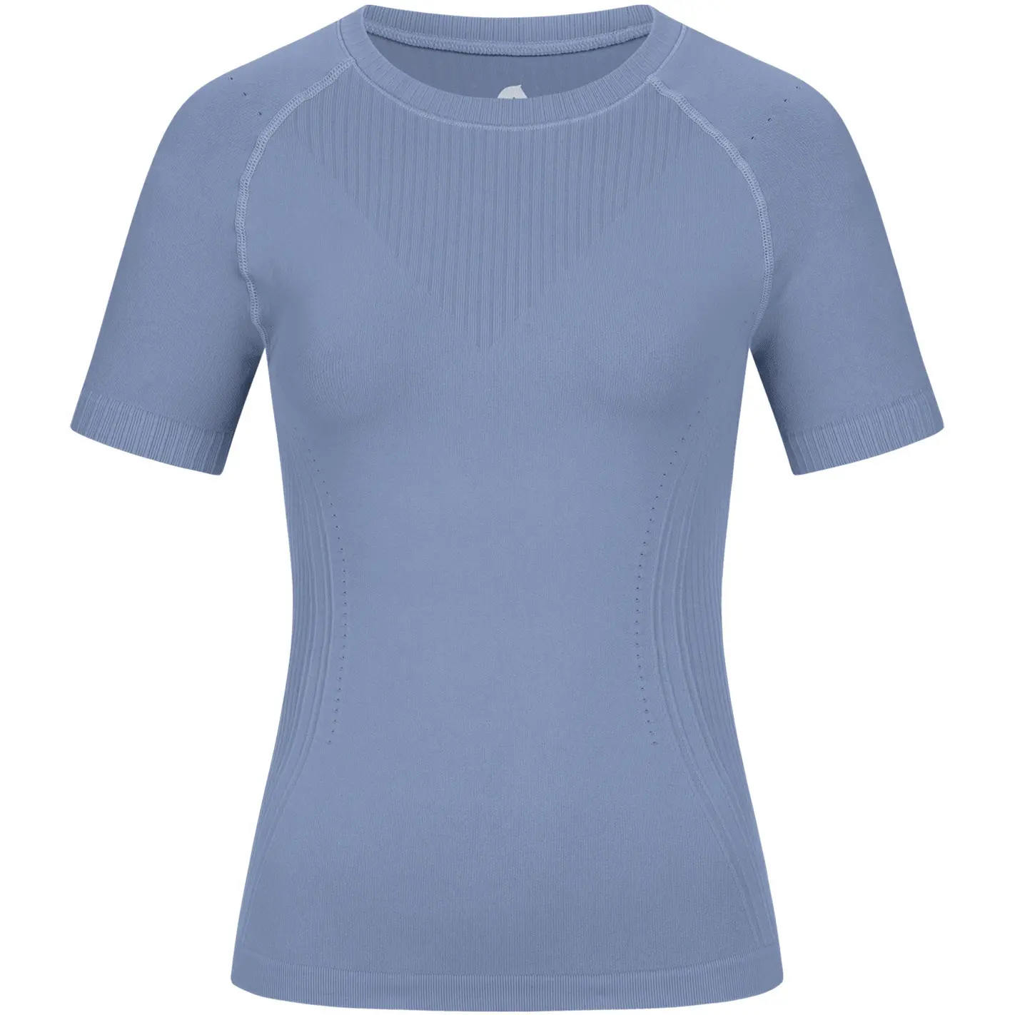 Damen Funktionsshirt 3D-Strick PISA blaugrau