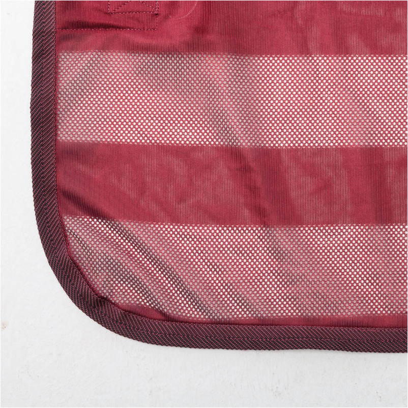 Fliegendecke STRIPE bordeaux