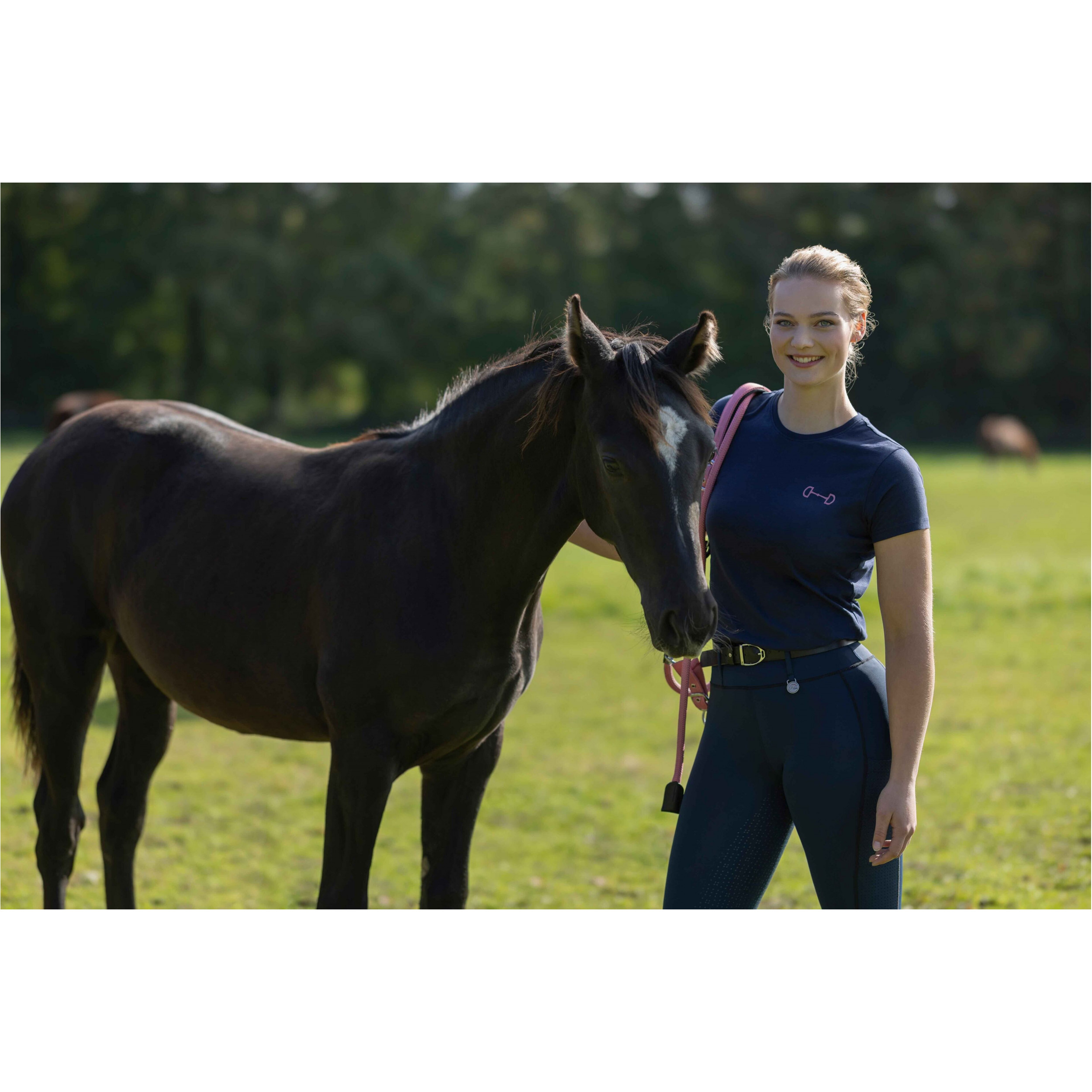 Damen T-Shirt EXCELLENT dunkelblau