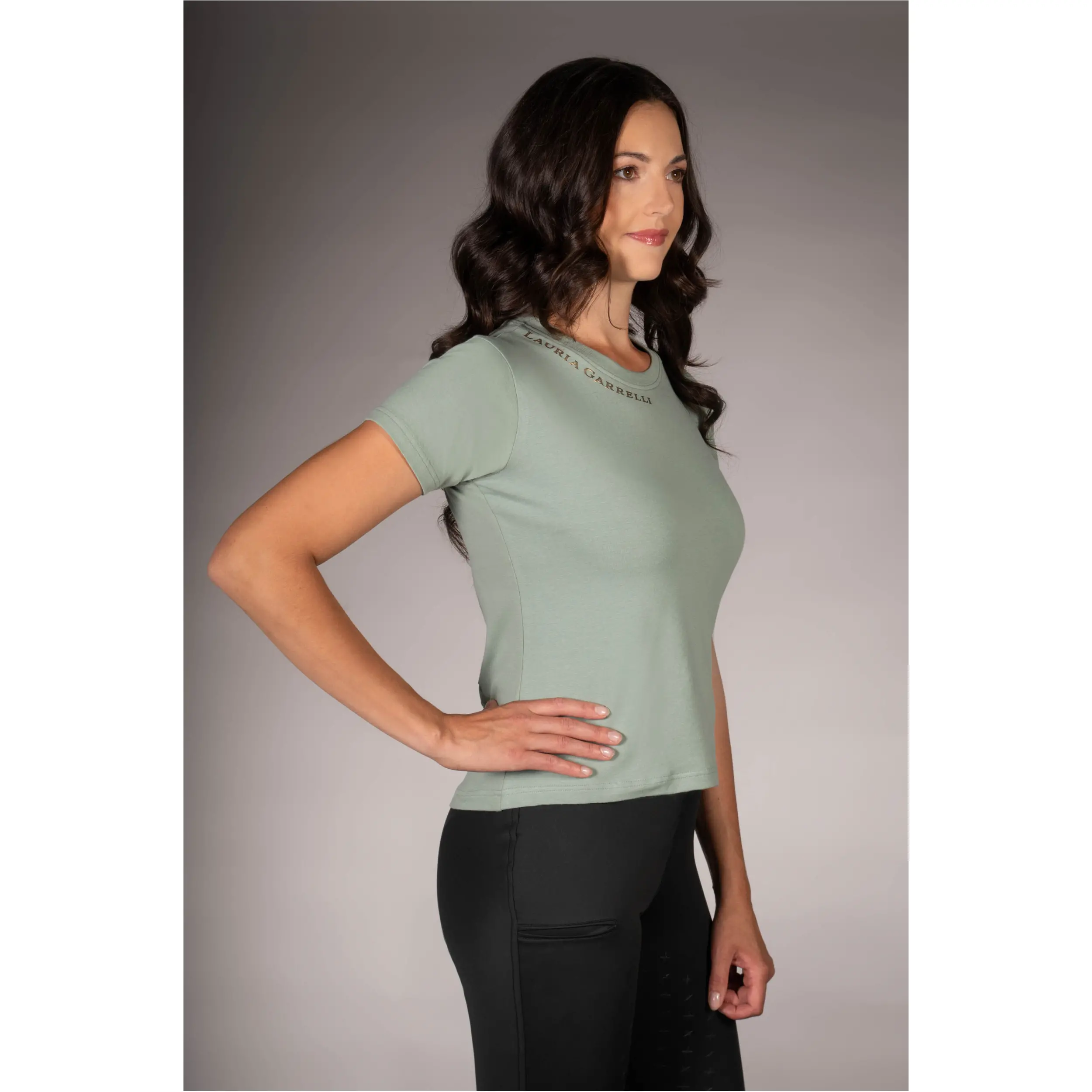 Damen T-Shirt LIMONE salbei