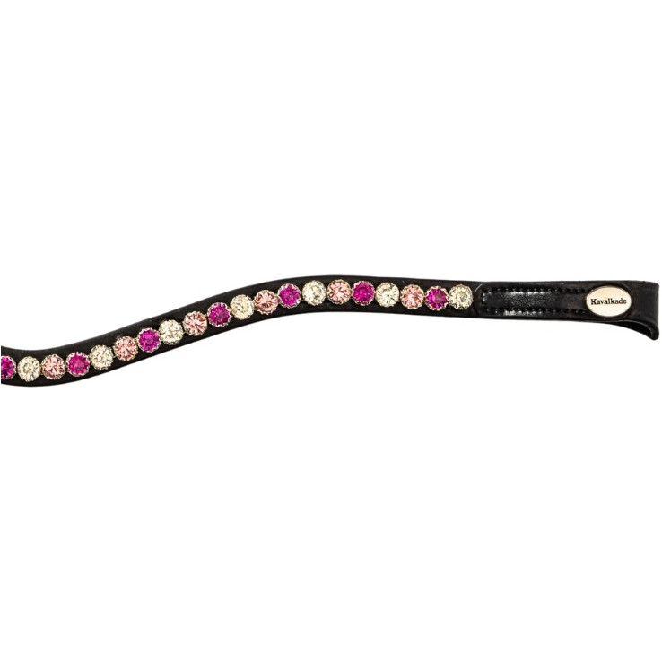 Stirnband KIARA BC2 schwarz/pink Stirnband KIARA BC2 schwarz/pink