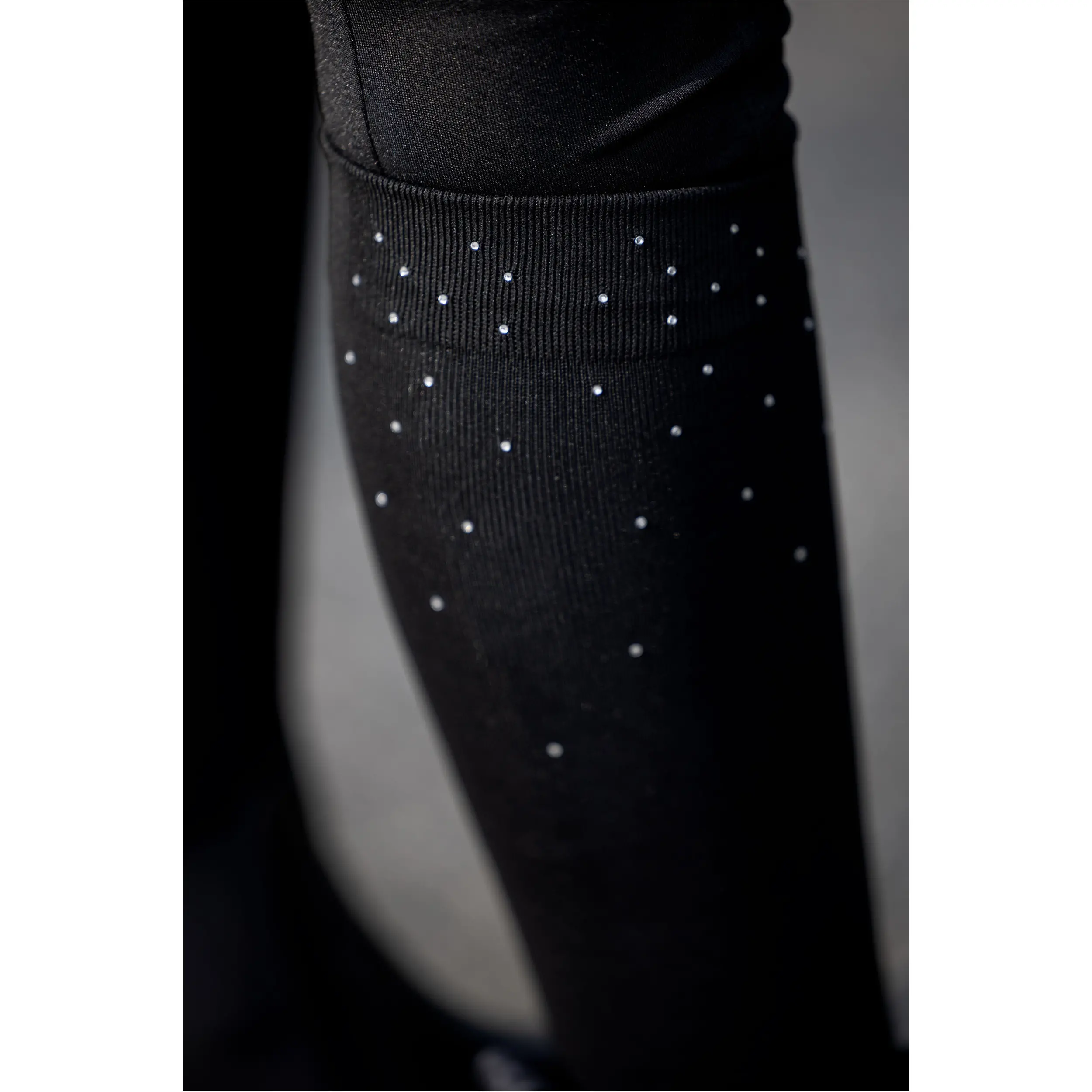 Reitsocken RHINESTONE schwarz