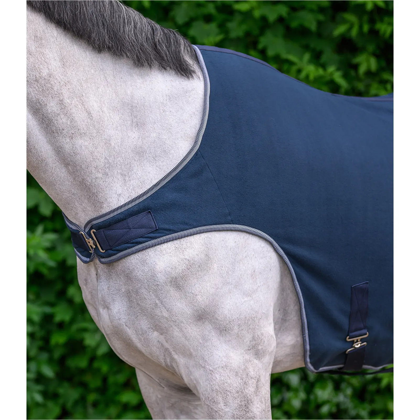 Fleece-Führmaschinendecke ECONOMIC nachtblau