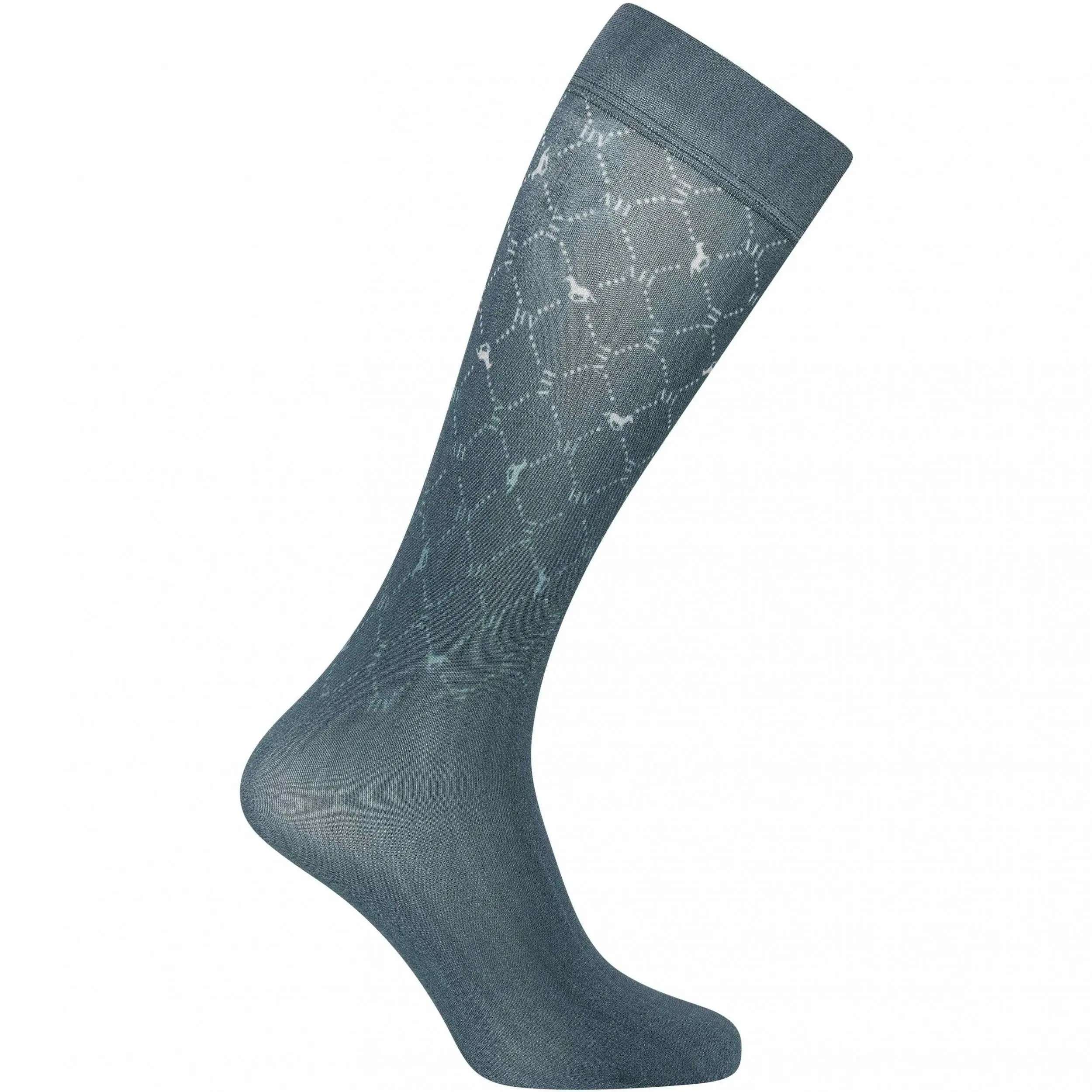 Damen Stiefelsocken HVPWelmoed Shine deep sea blue