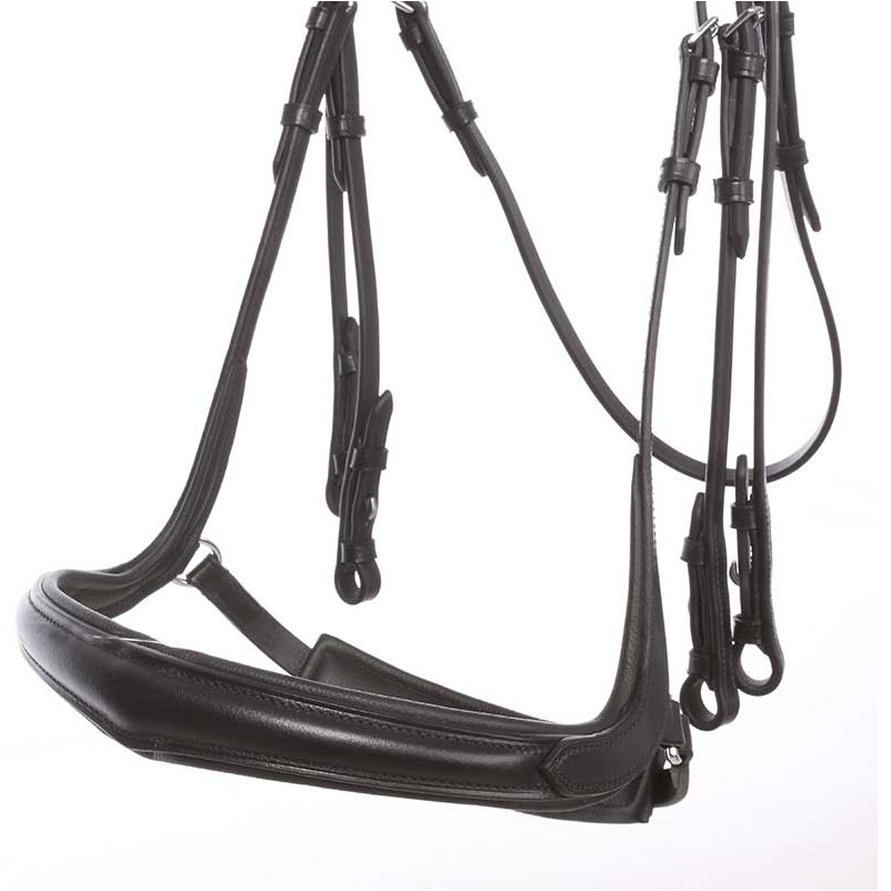 Kombi-Kandarenzaum englisch kombiniert IVONNE schwarz